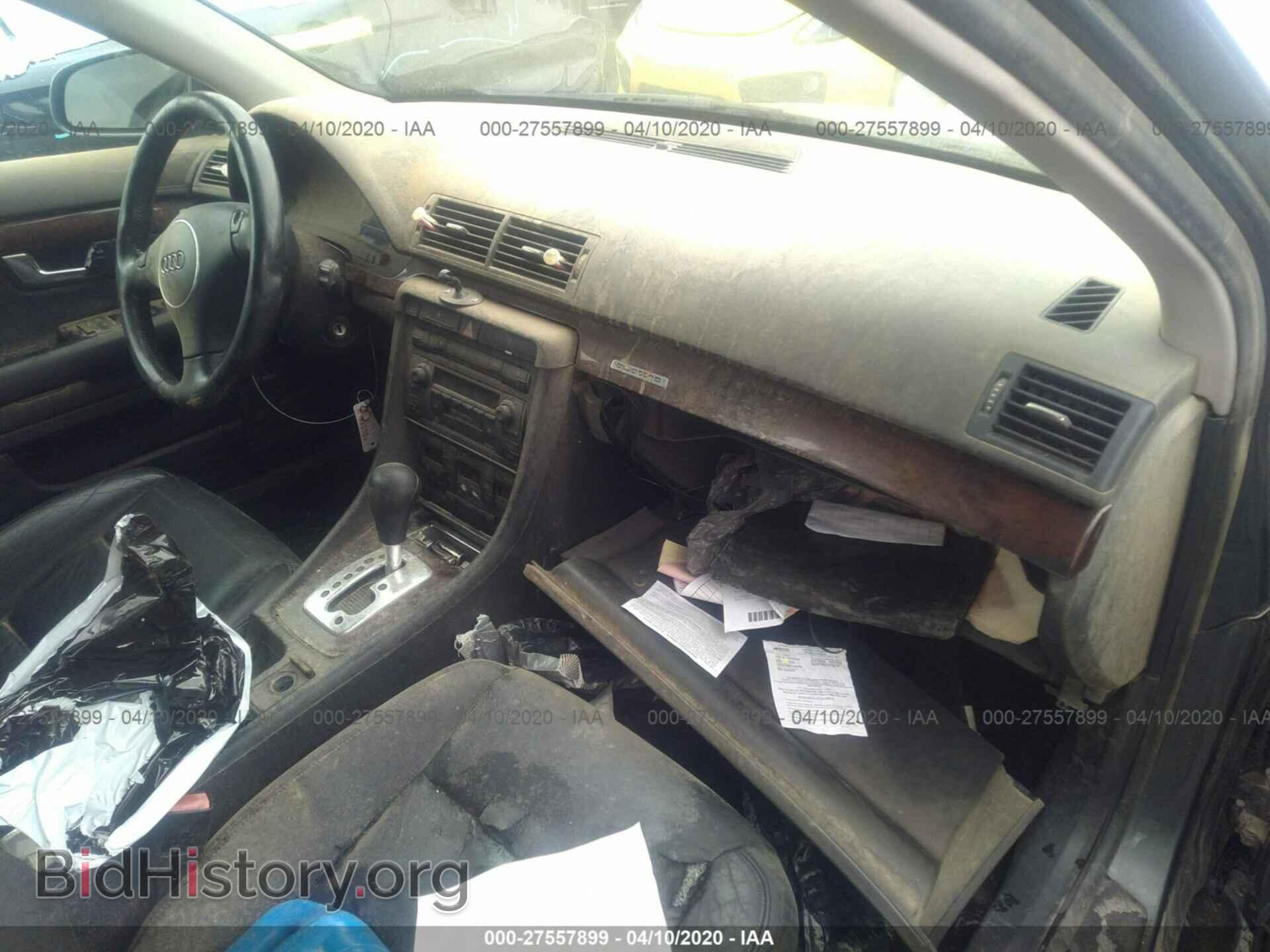 2002 AUDI A4 - VIN: WAULT68E32A123776 - Фото 5