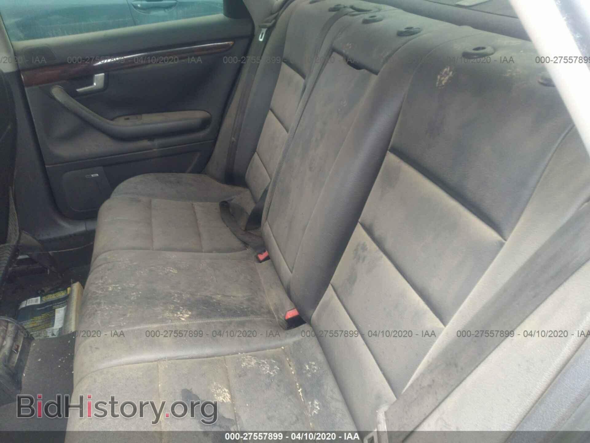 2002 AUDI A4 - VIN: WAULT68E32A123776 - Фото 8