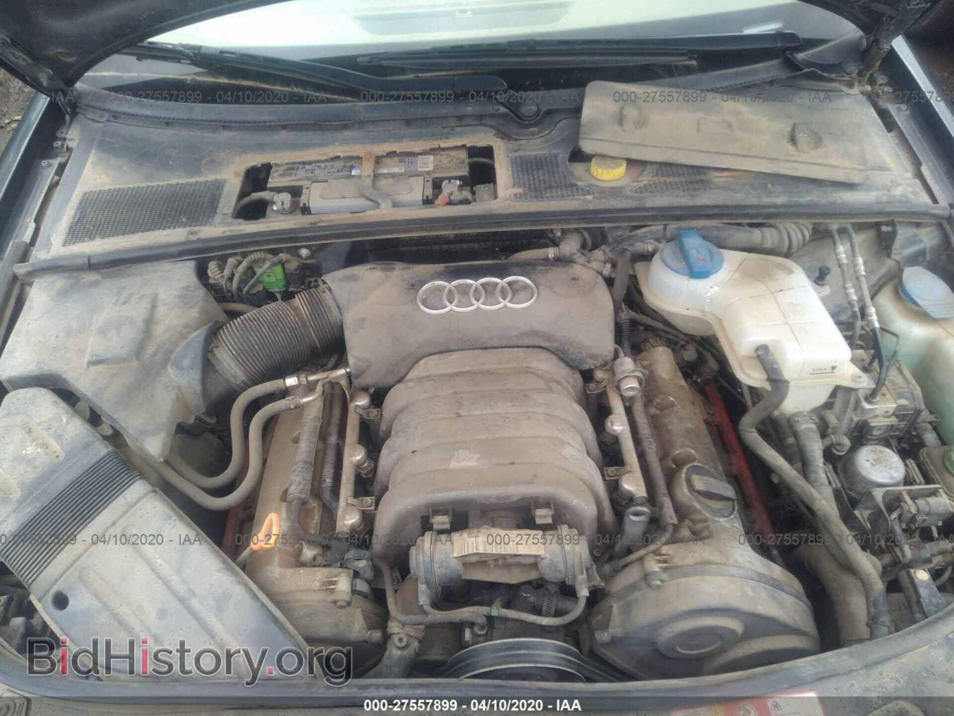 2002 AUDI A4 - VIN: WAULT68E32A123776 - Фото 10