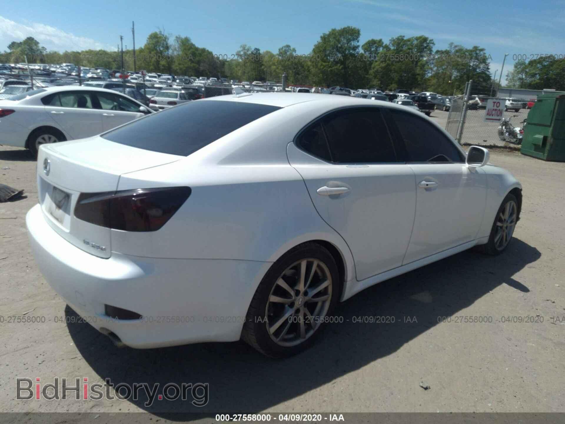 2008 LEXUS IS - VIN: JTHBK262882061229 - Фото 4