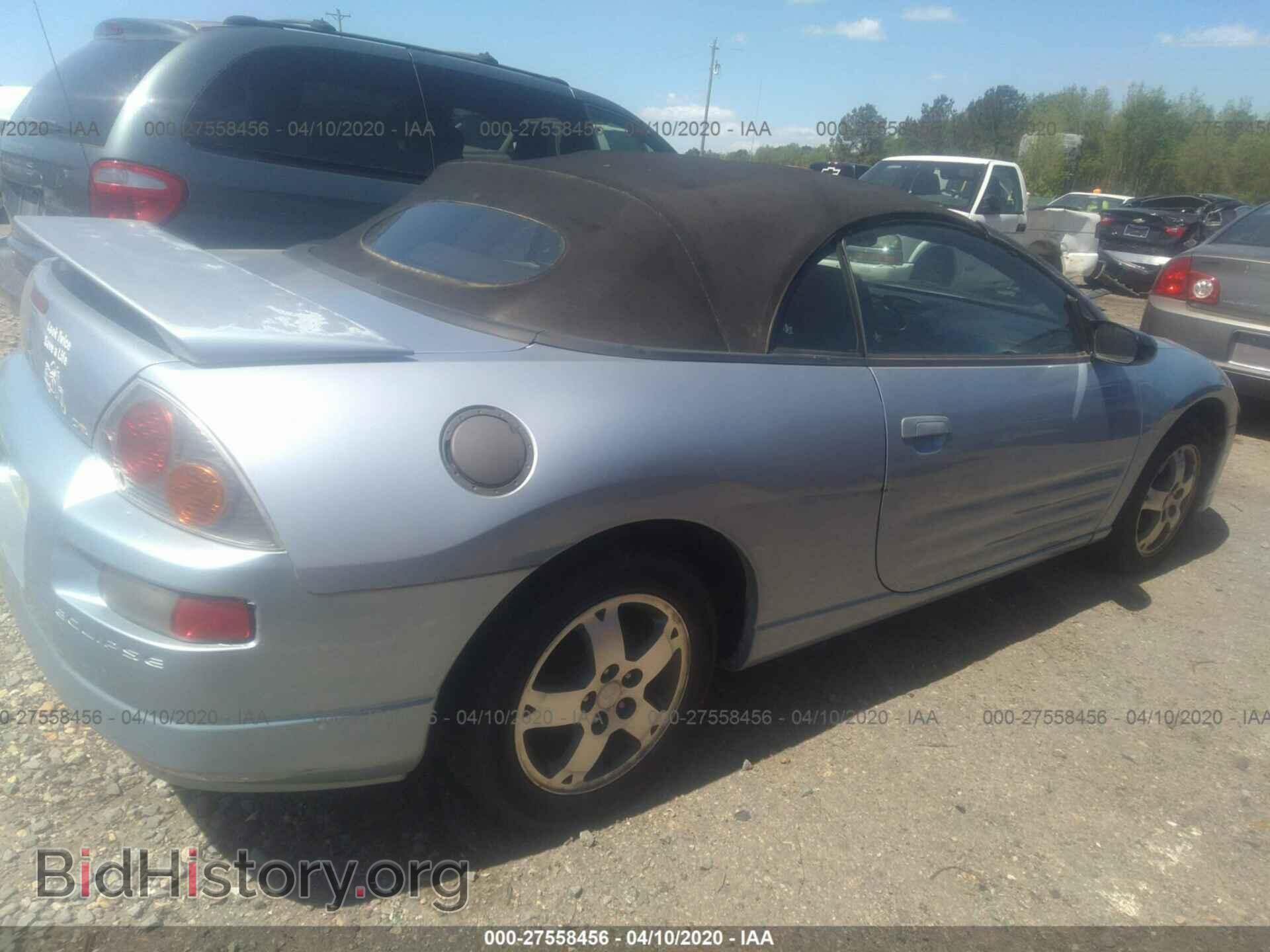 2004 MITSUBISHI ECLIPSE - VIN: 4A3AE45G04E067786 - Фото 4