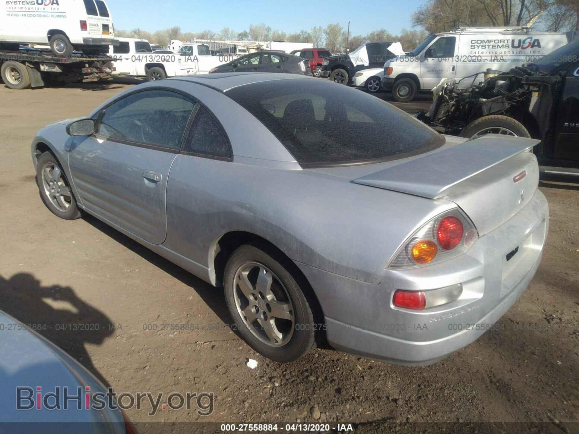 2003 MITSUBISHI ECLIPSE - VIN: 4A3AC44G03E002443 - Фото 3