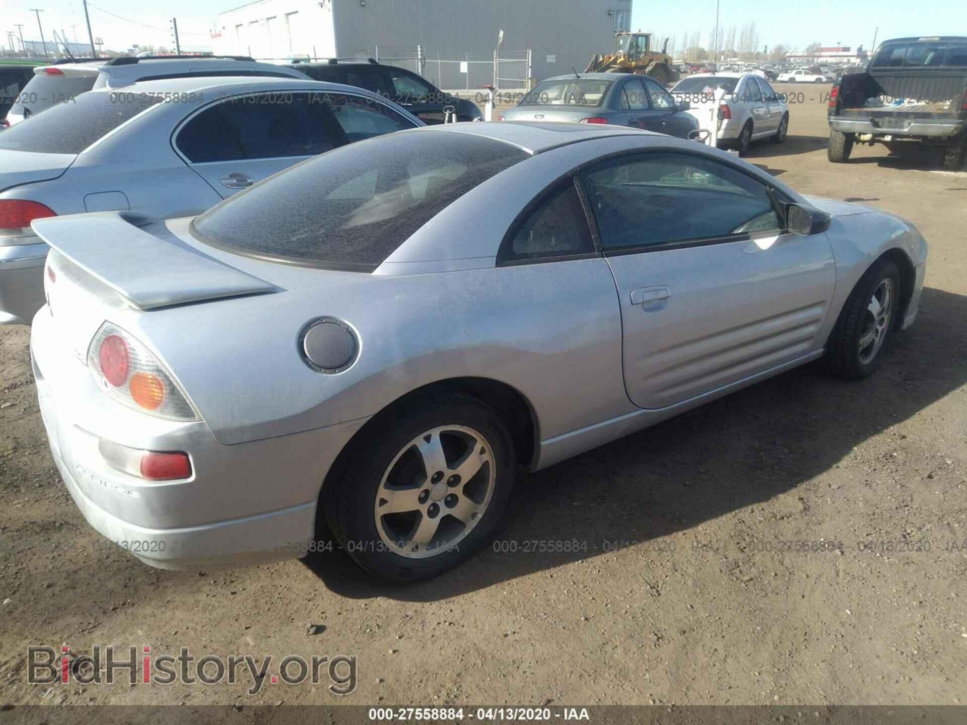 2003 MITSUBISHI ECLIPSE - VIN: 4A3AC44G03E002443 - Фото 4