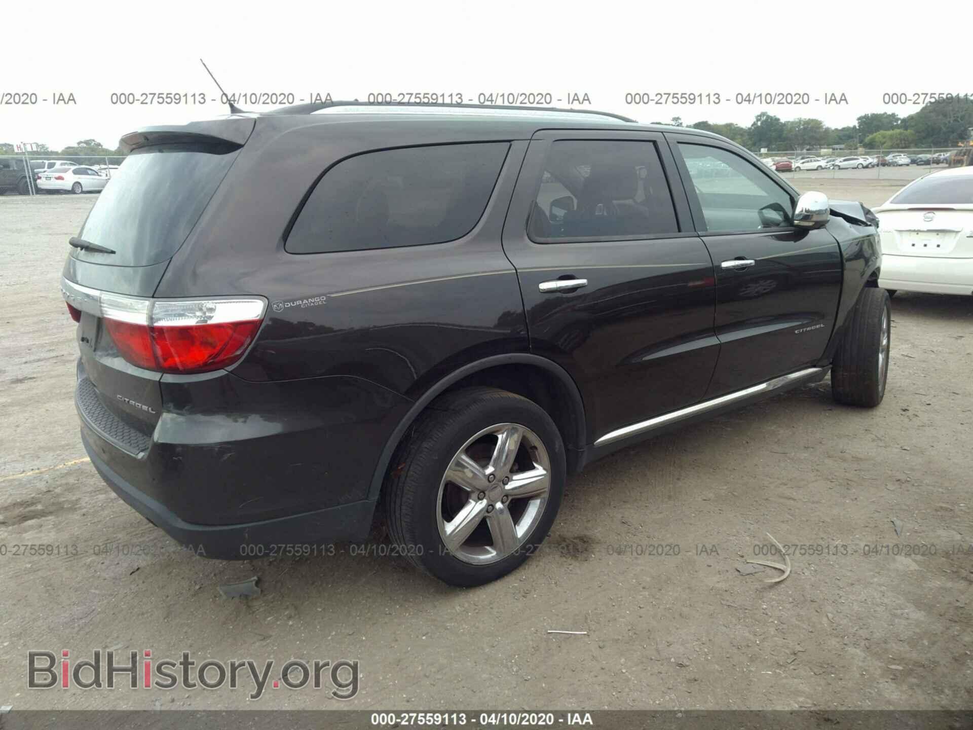 2012 DODGE DURANGO - VIN: 1C4RDHEG6CC306221 - Photo 4
