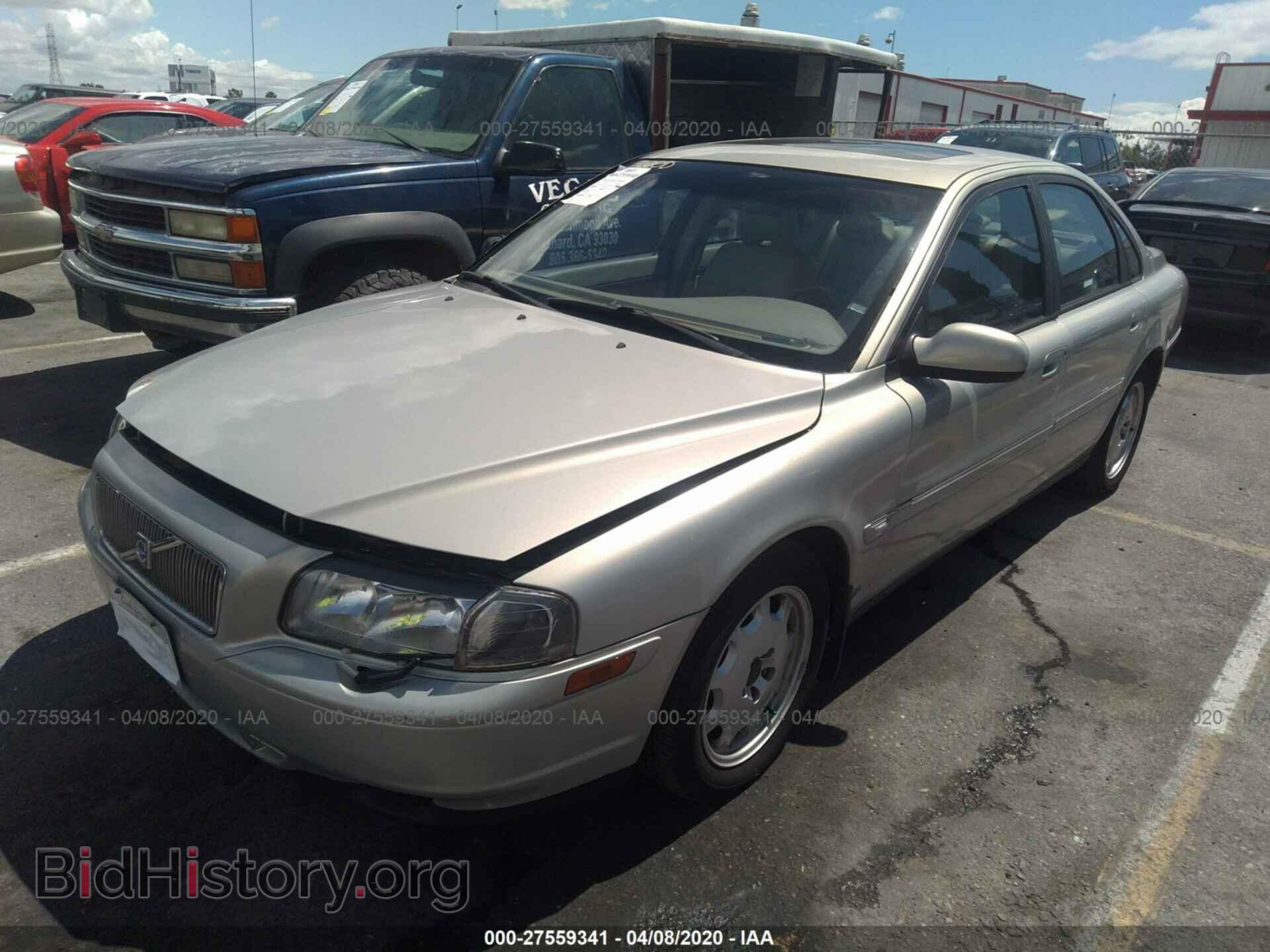 2002 VOLVO S80 - VIN: YV1TS92D021258876 - Фото 2