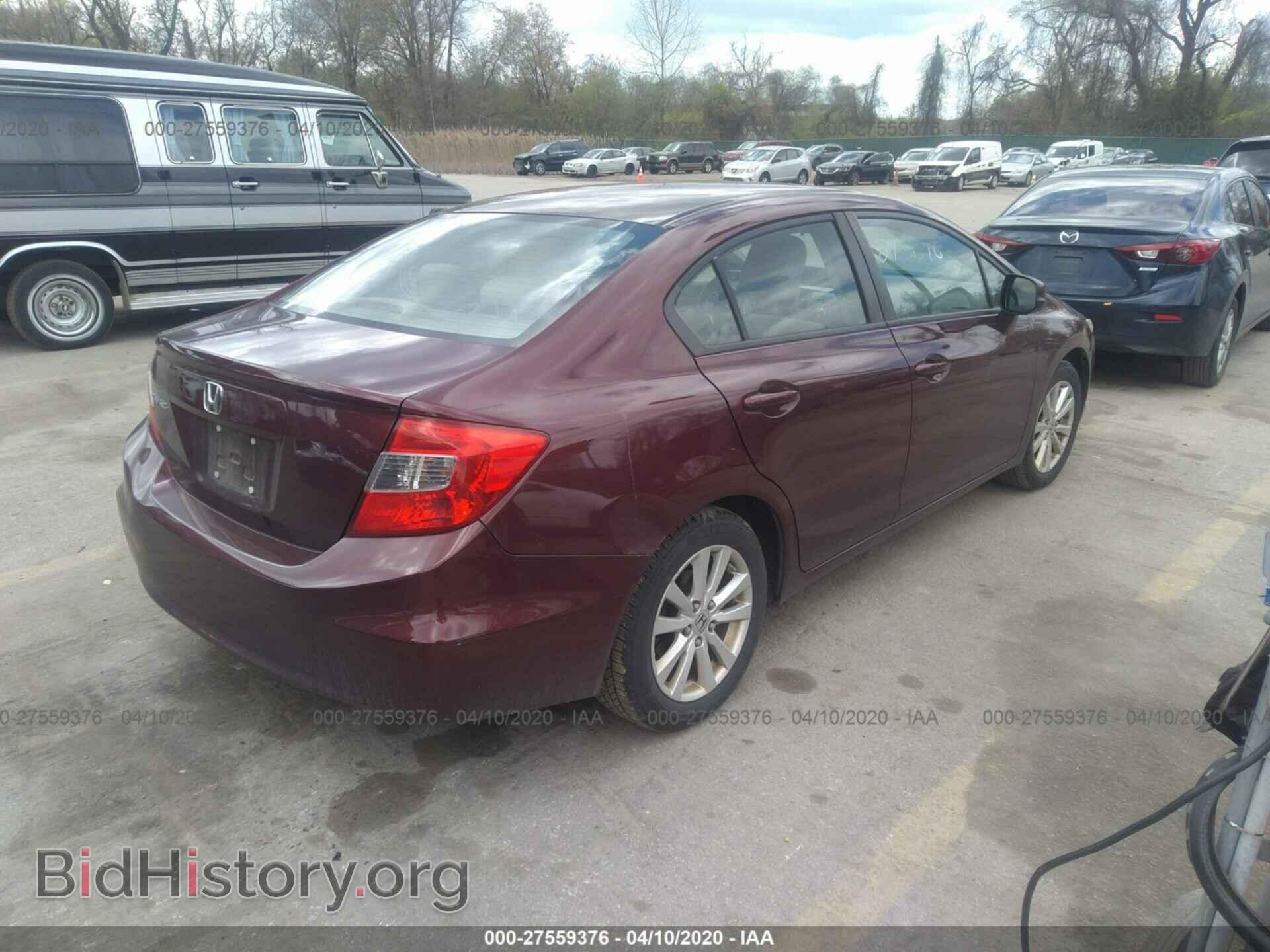 2012 HONDA CIVIC - VIN: 19XFB2F88CE379919 - Фото 4