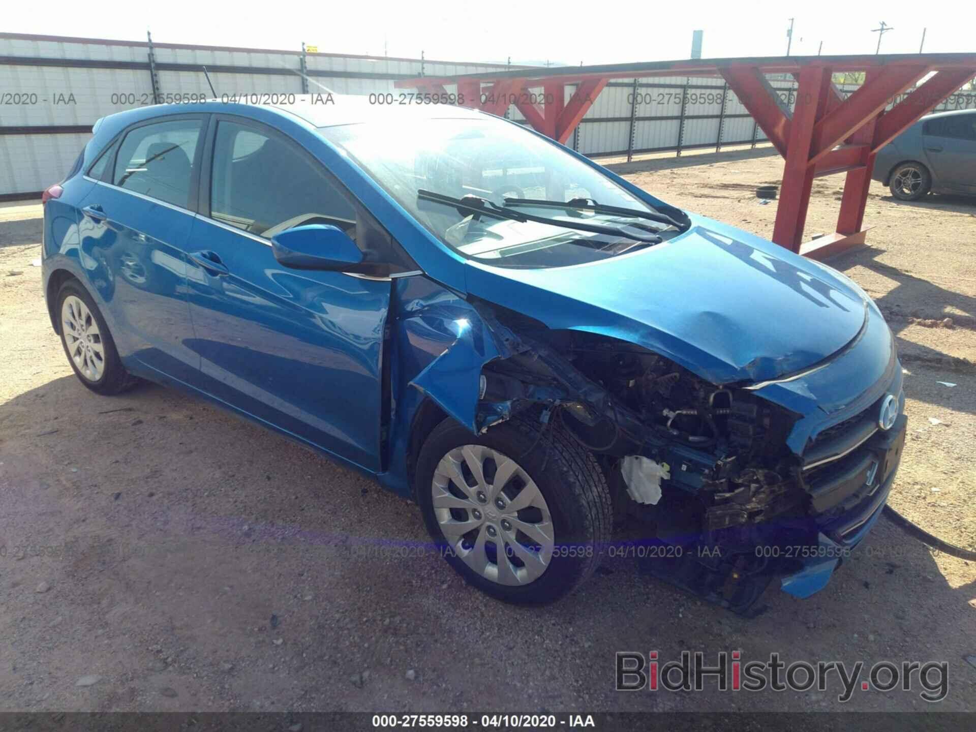 Photo KMHD35LH6HU364415 - HYUNDAI ELANTRA GT 2017