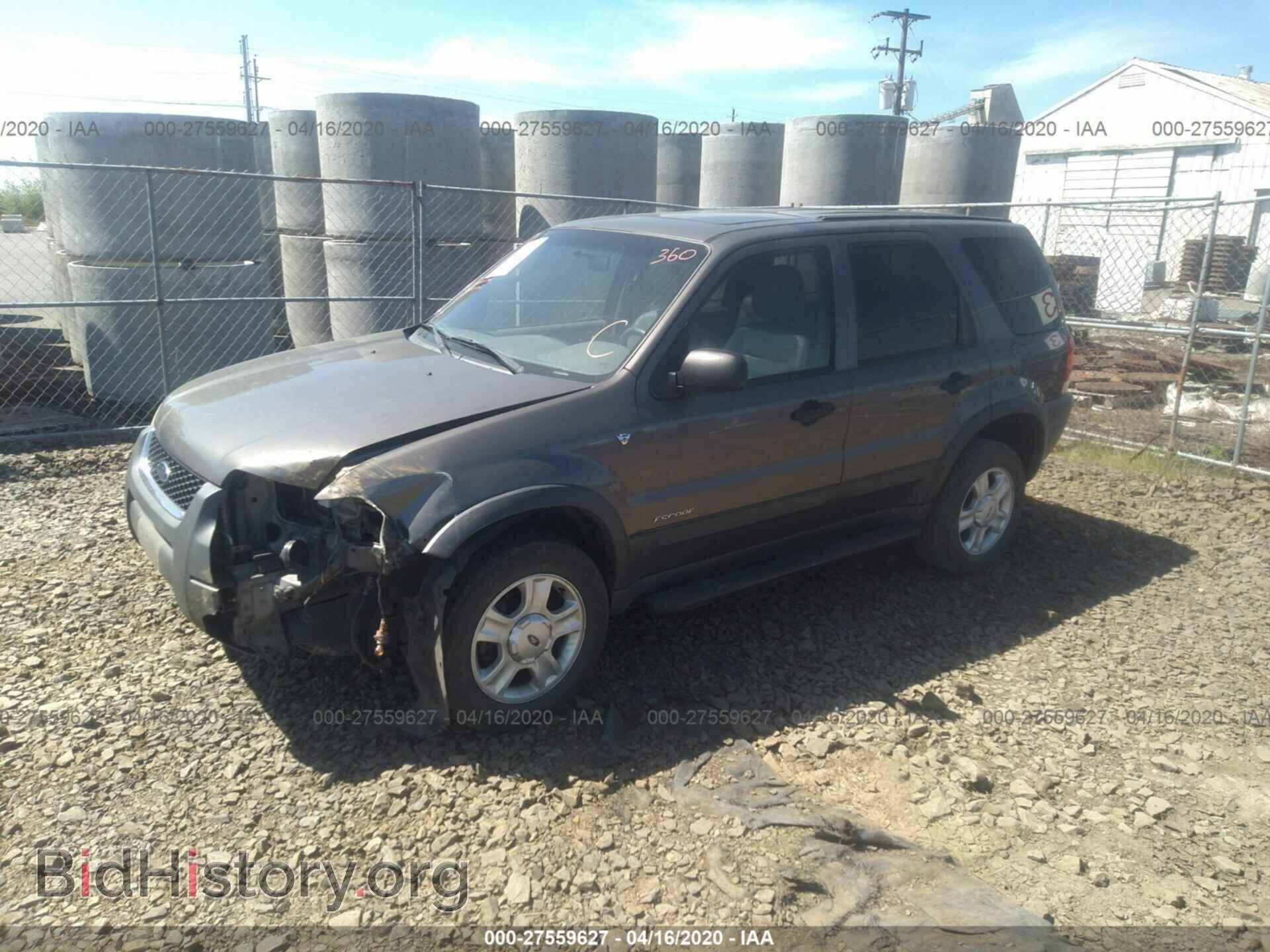2002 FORD ESCAPE - VIN: 1FMCU04192KD53330 - Фото 2