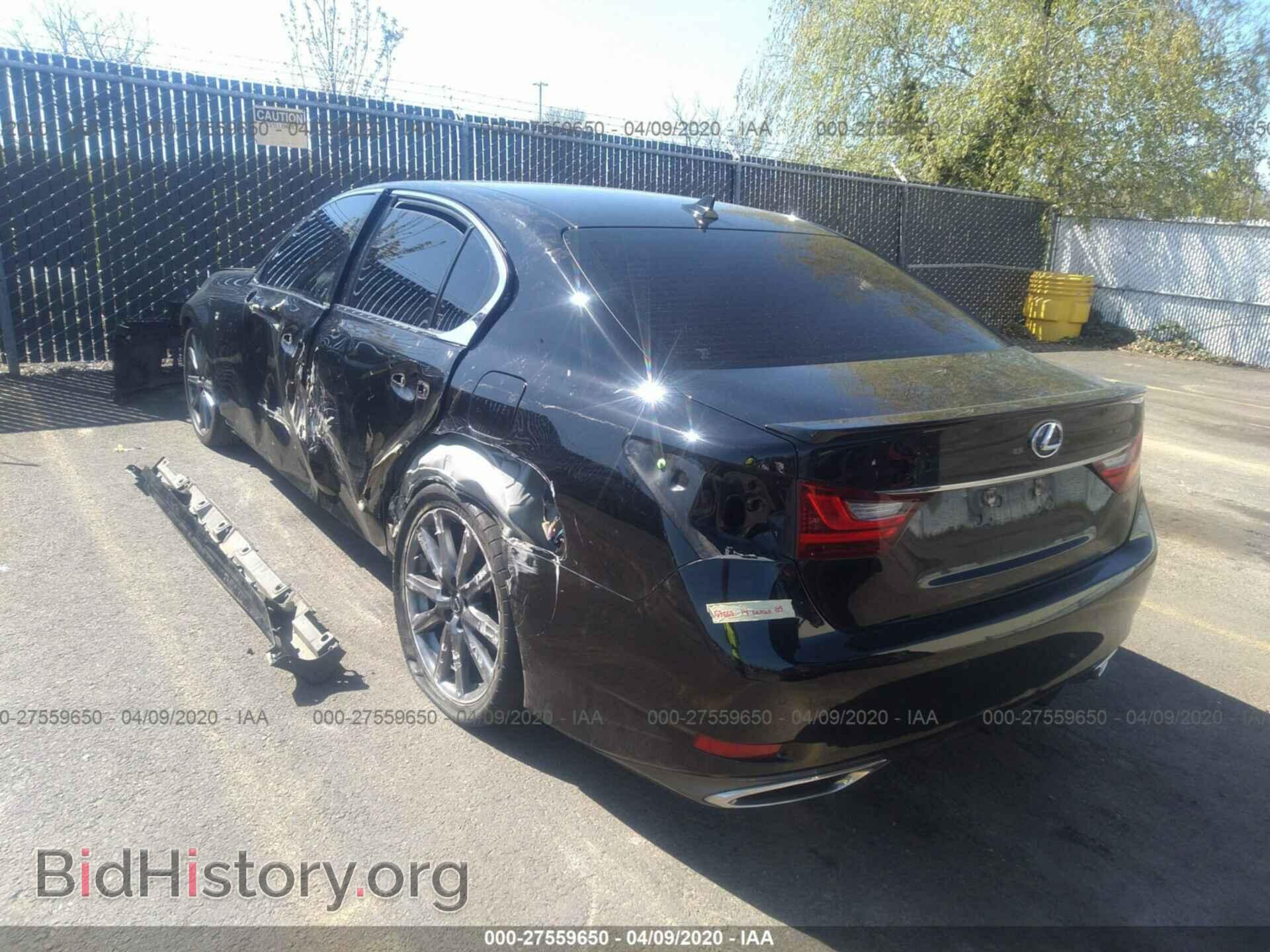 2014 LEXUS GS - VIN: JTHBE1BLXE5043874 - Фото 3
