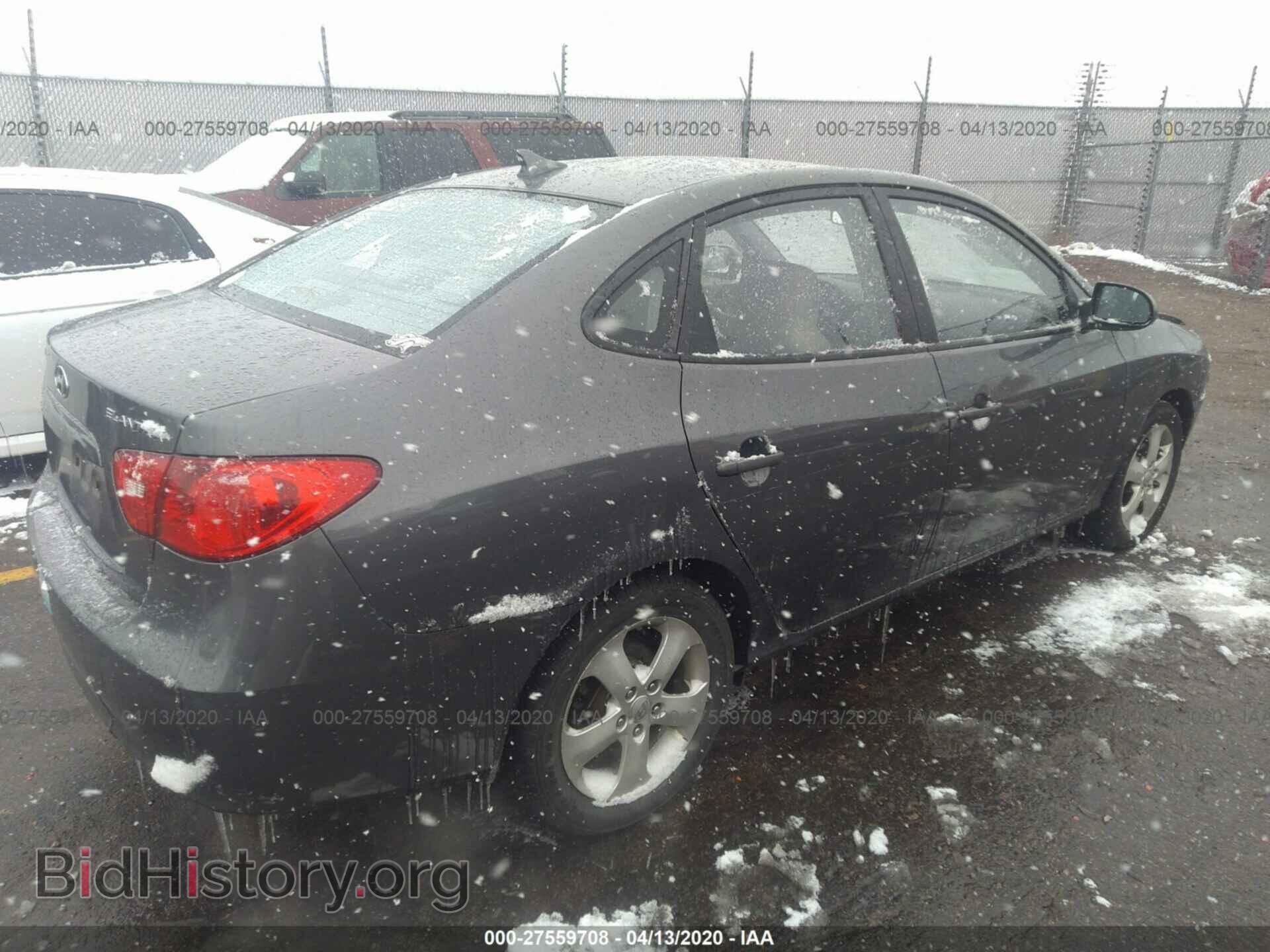2009 HYUNDAI ELANTRA - VIN: KMHDU46D19U658564 - Фото 4