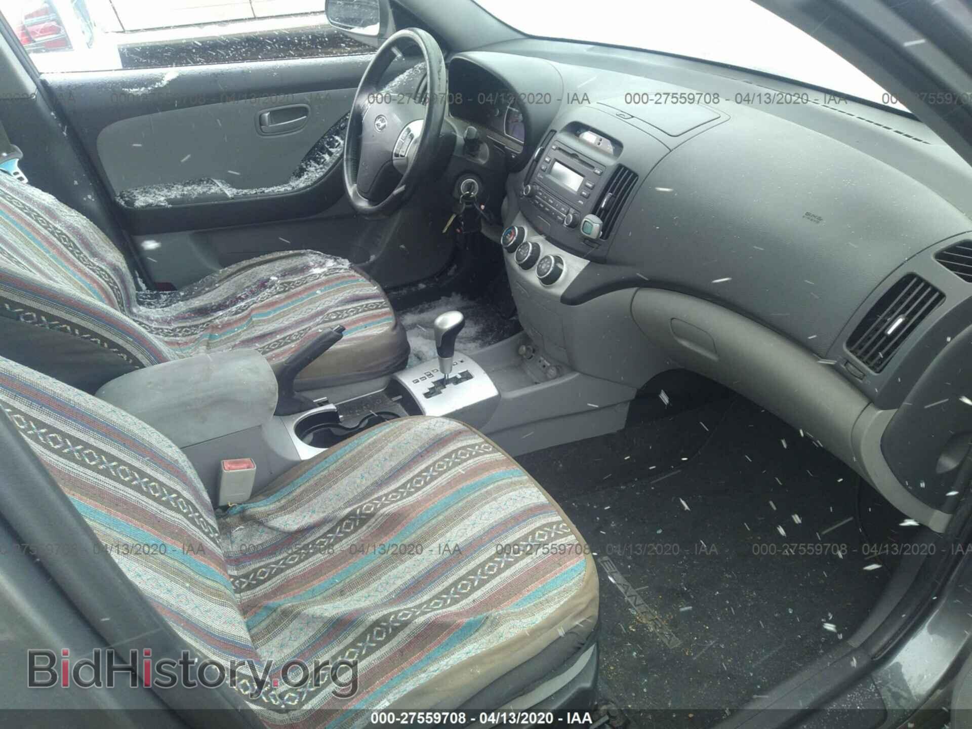2009 HYUNDAI ELANTRA - VIN: KMHDU46D19U658564 - Фото 5