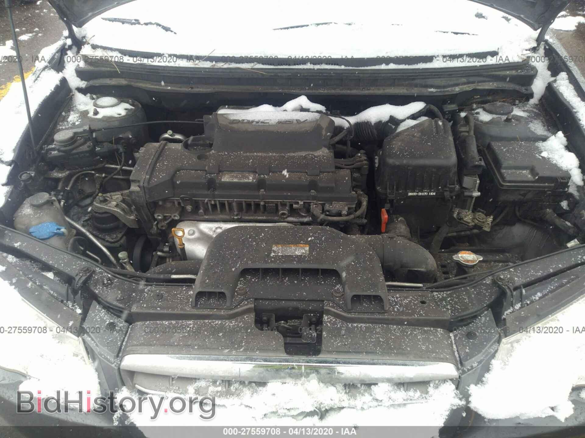 2009 HYUNDAI ELANTRA - VIN: KMHDU46D19U658564 - Фото 10
