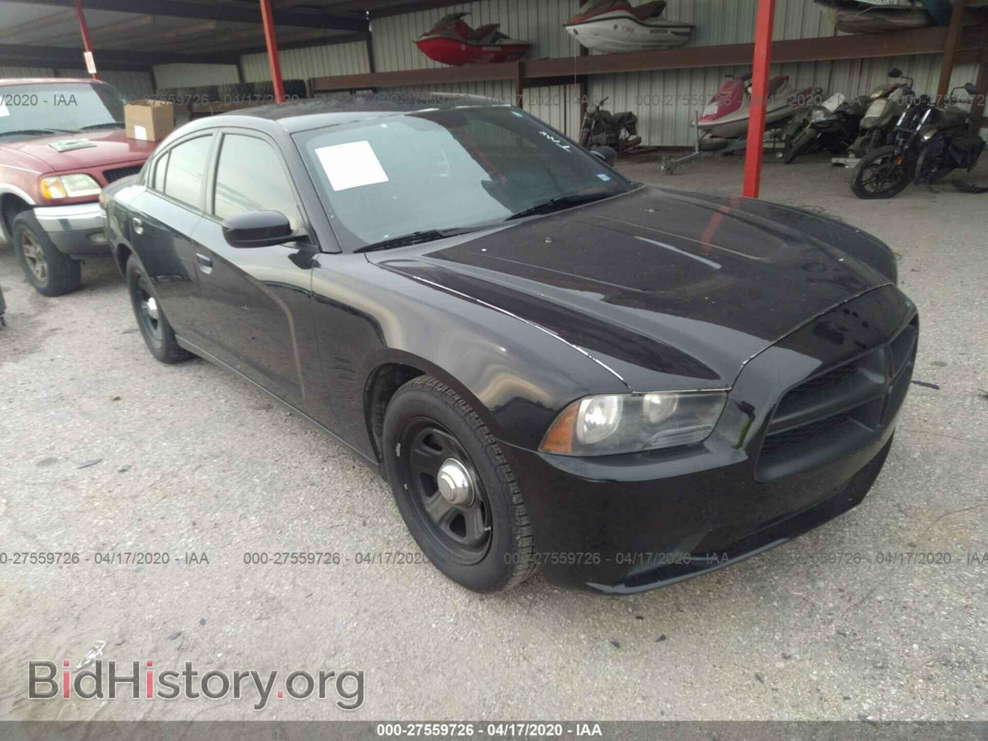 Фотография 2C3CDXAT3CH266829 - DODGE CHARGER 2012