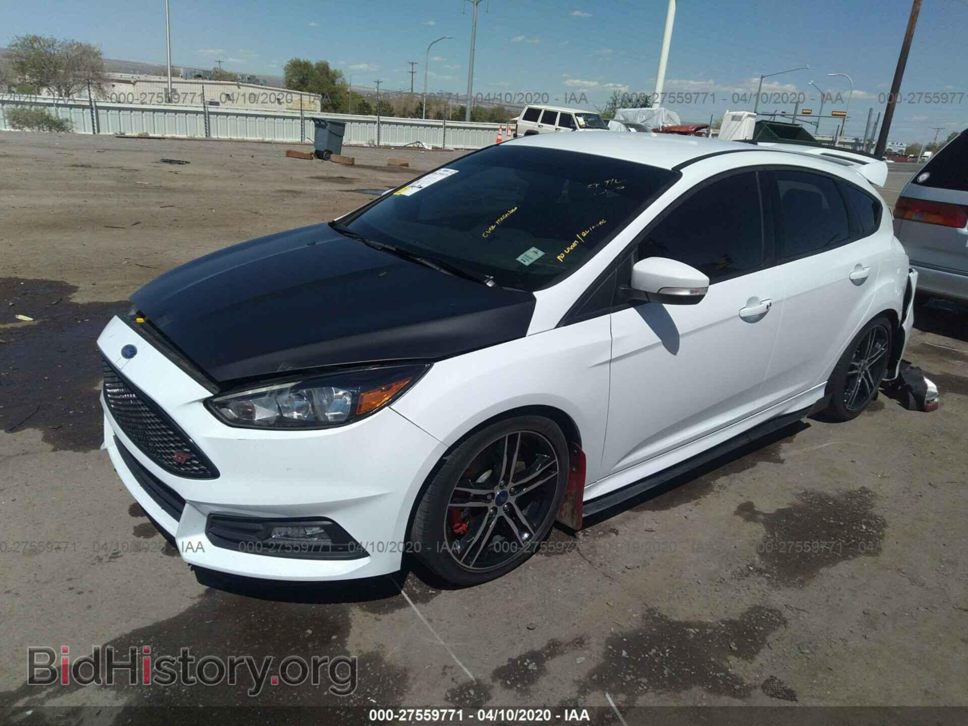 2018 FORD FOCUS - VIN: 1FADP3L9XJL332896 - Фото 2