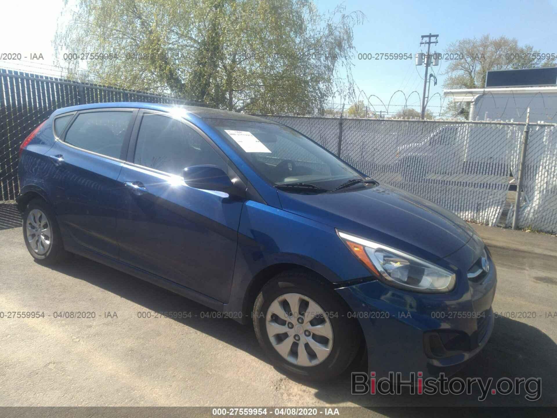 Photo KMHCT5AE2FU213248 - HYUNDAI ACCENT 2015