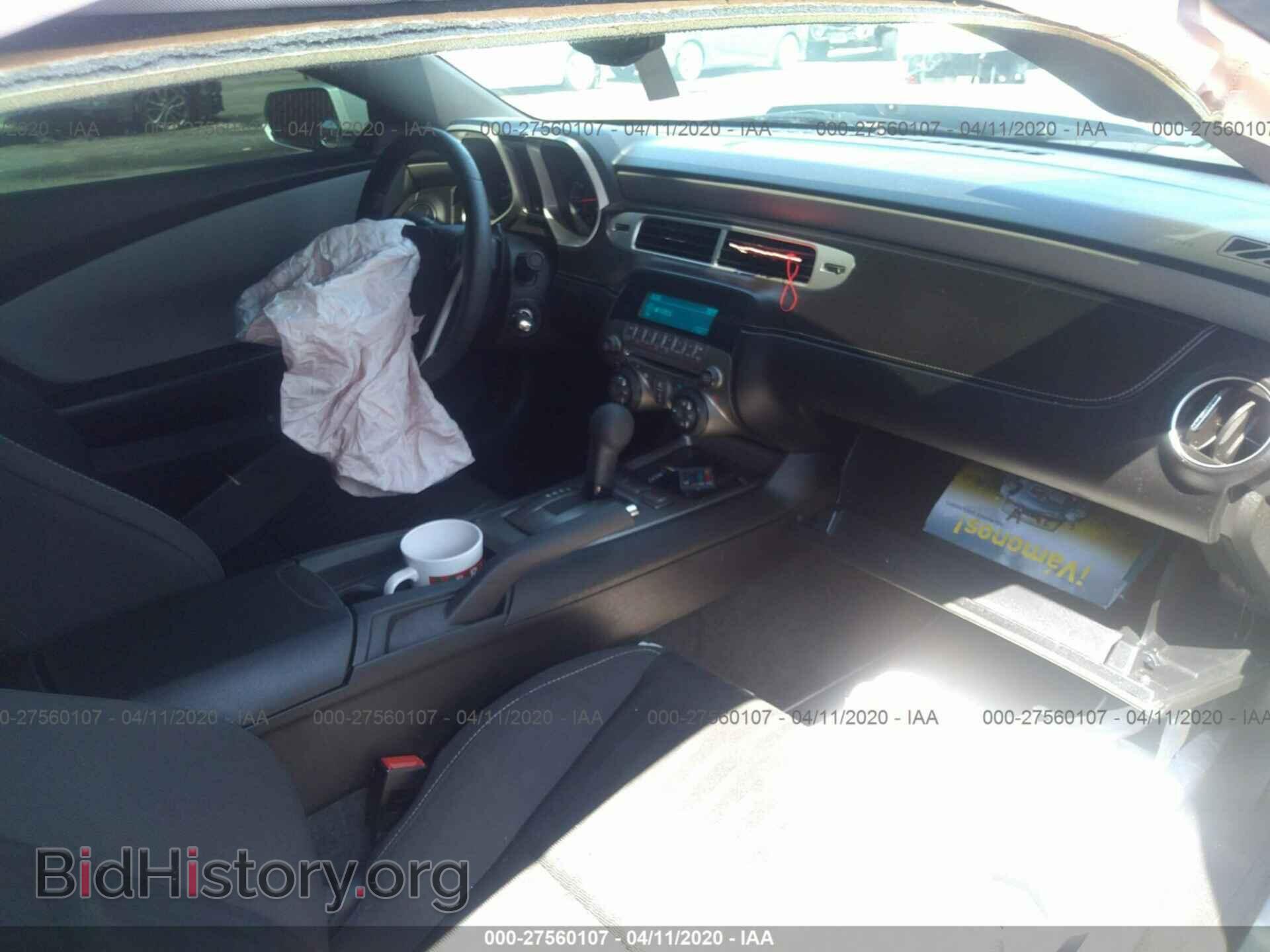 2012 CHEVROLET CAMARO - VIN: 2G1FA1E36C9190728 - Фото 5
