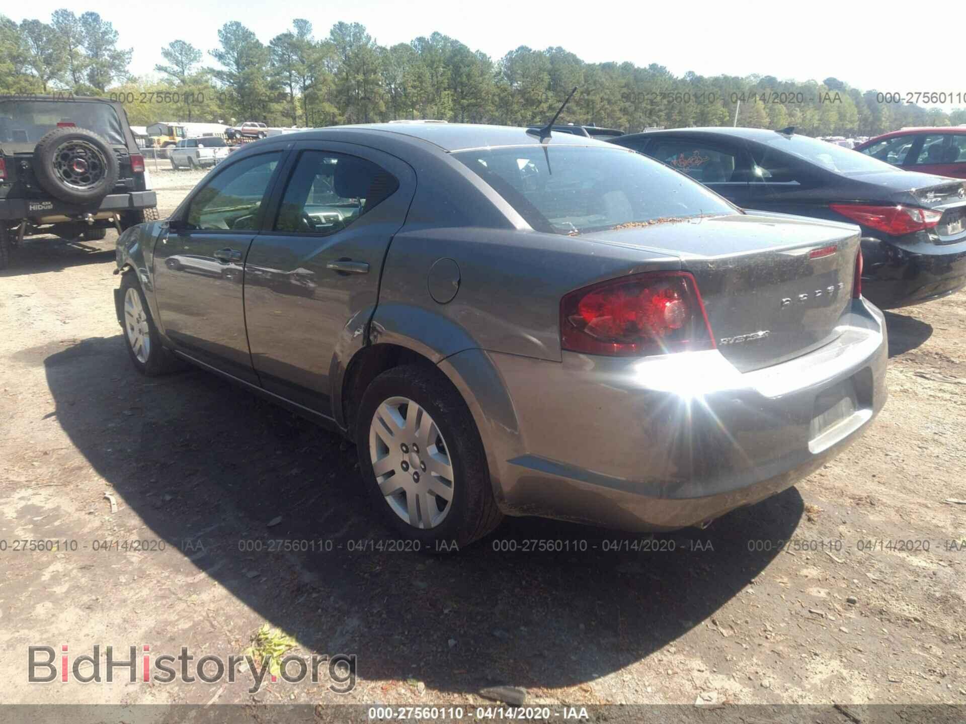 2013 DODGE AVENGER - VIN: 1C3CDZAG2DN751020 - Фото 3