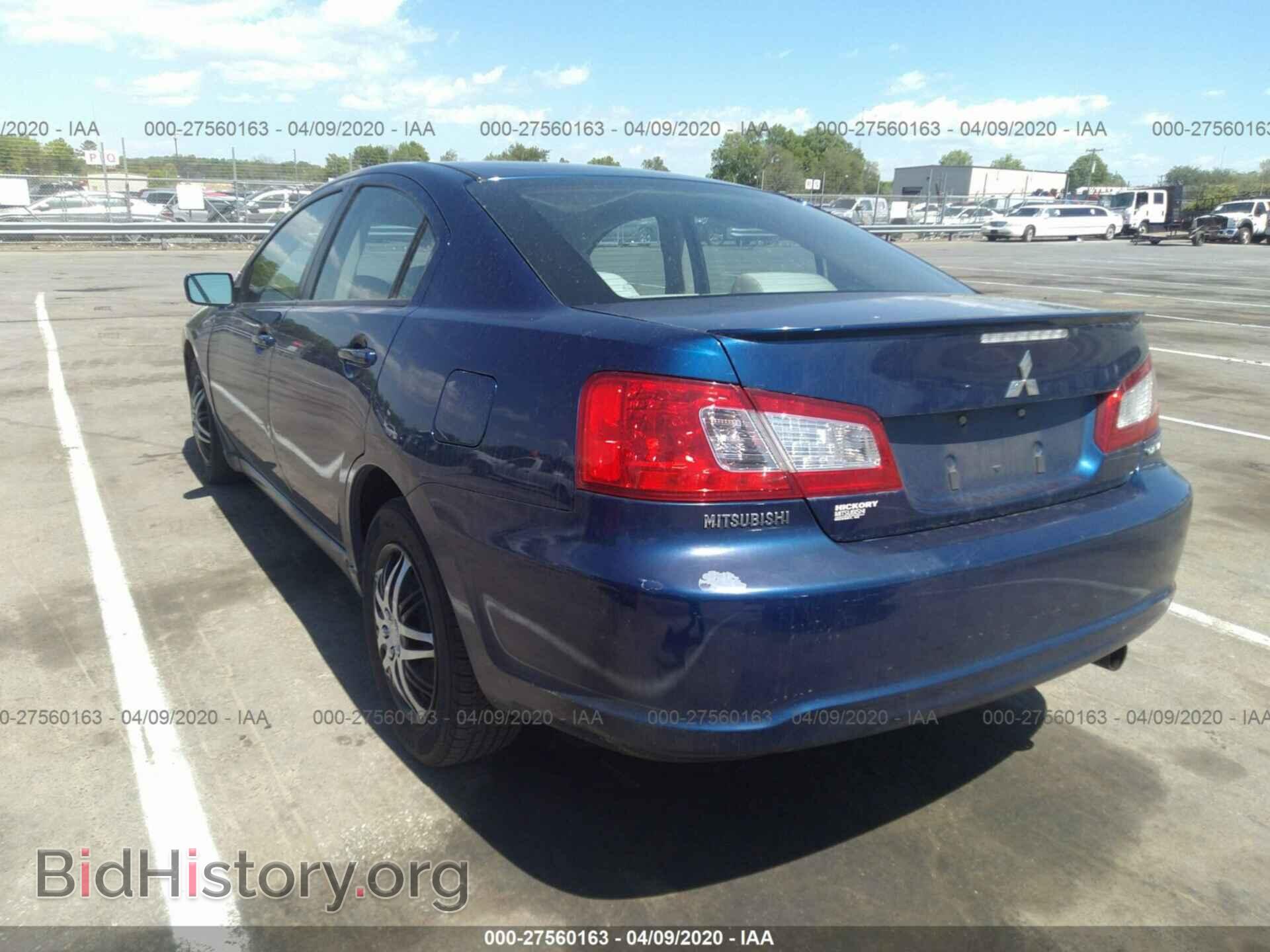 2009 MITSUBISHI GALANT - VIN: 4A3AB36F69E002005 - Фото 3