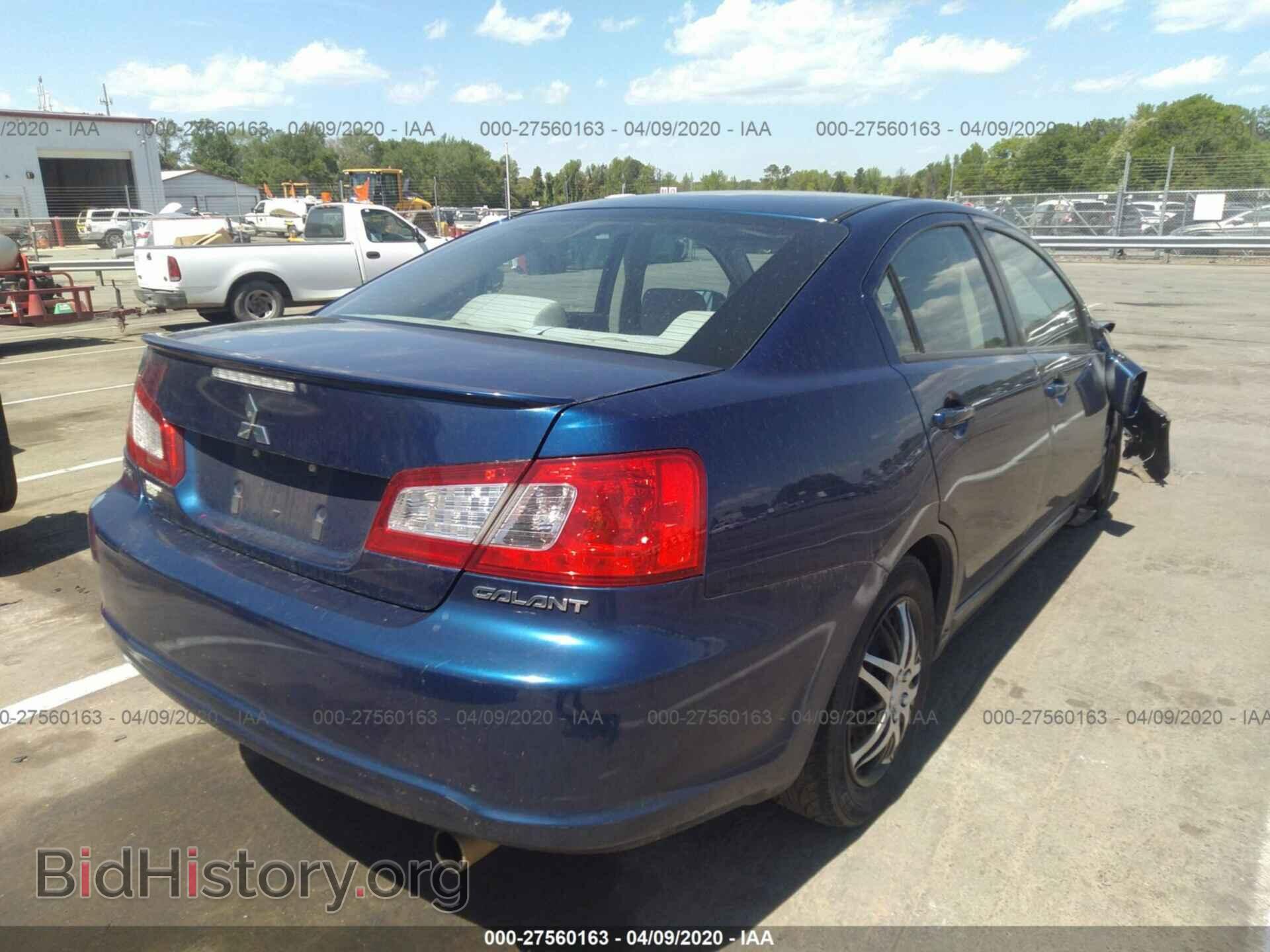 2009 MITSUBISHI GALANT - VIN: 4A3AB36F69E002005 - Фото 4