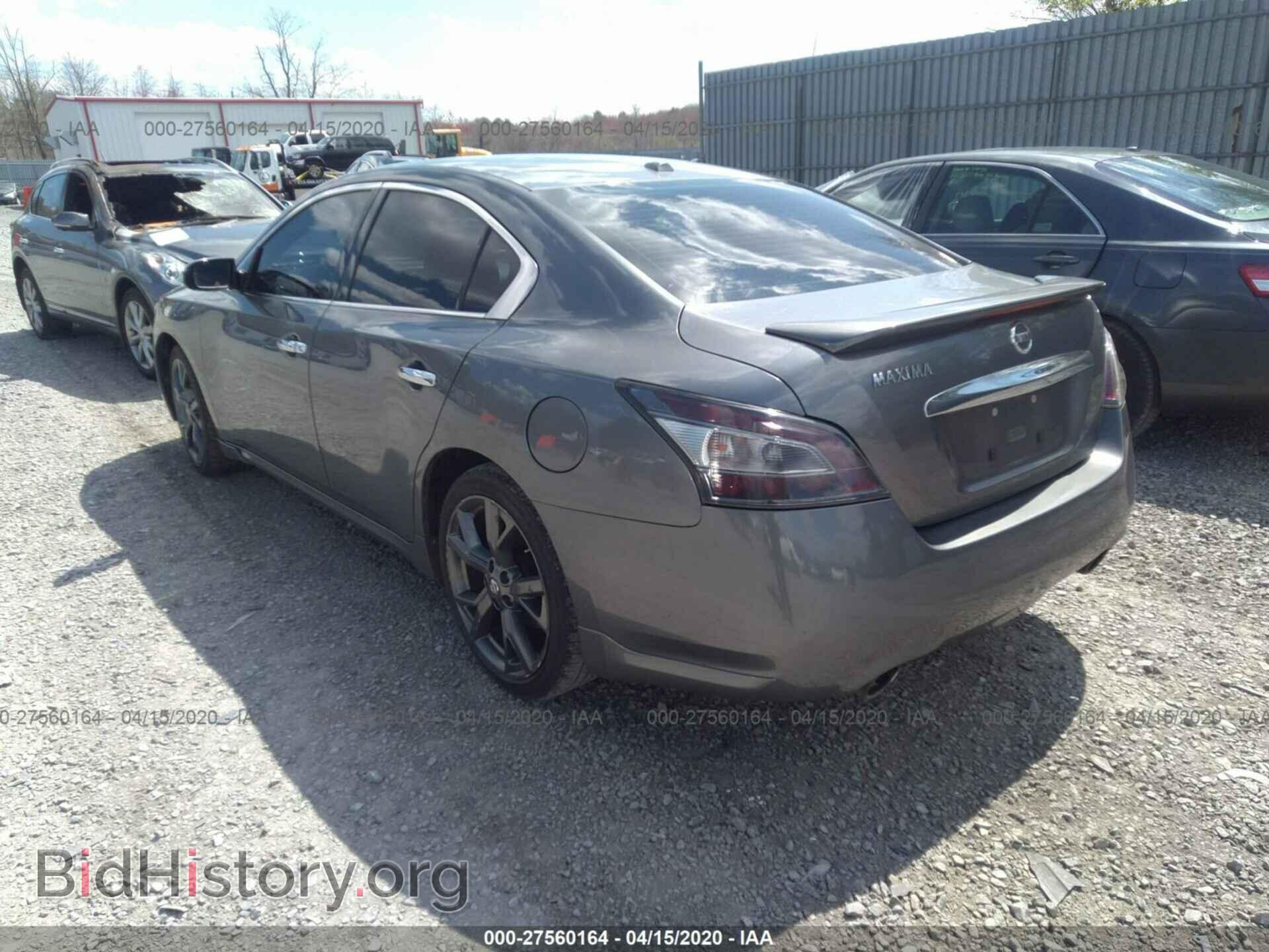 2014 NISSAN MAXIMA - VIN: 1N4AA5AP2EC439657 - Фото 3