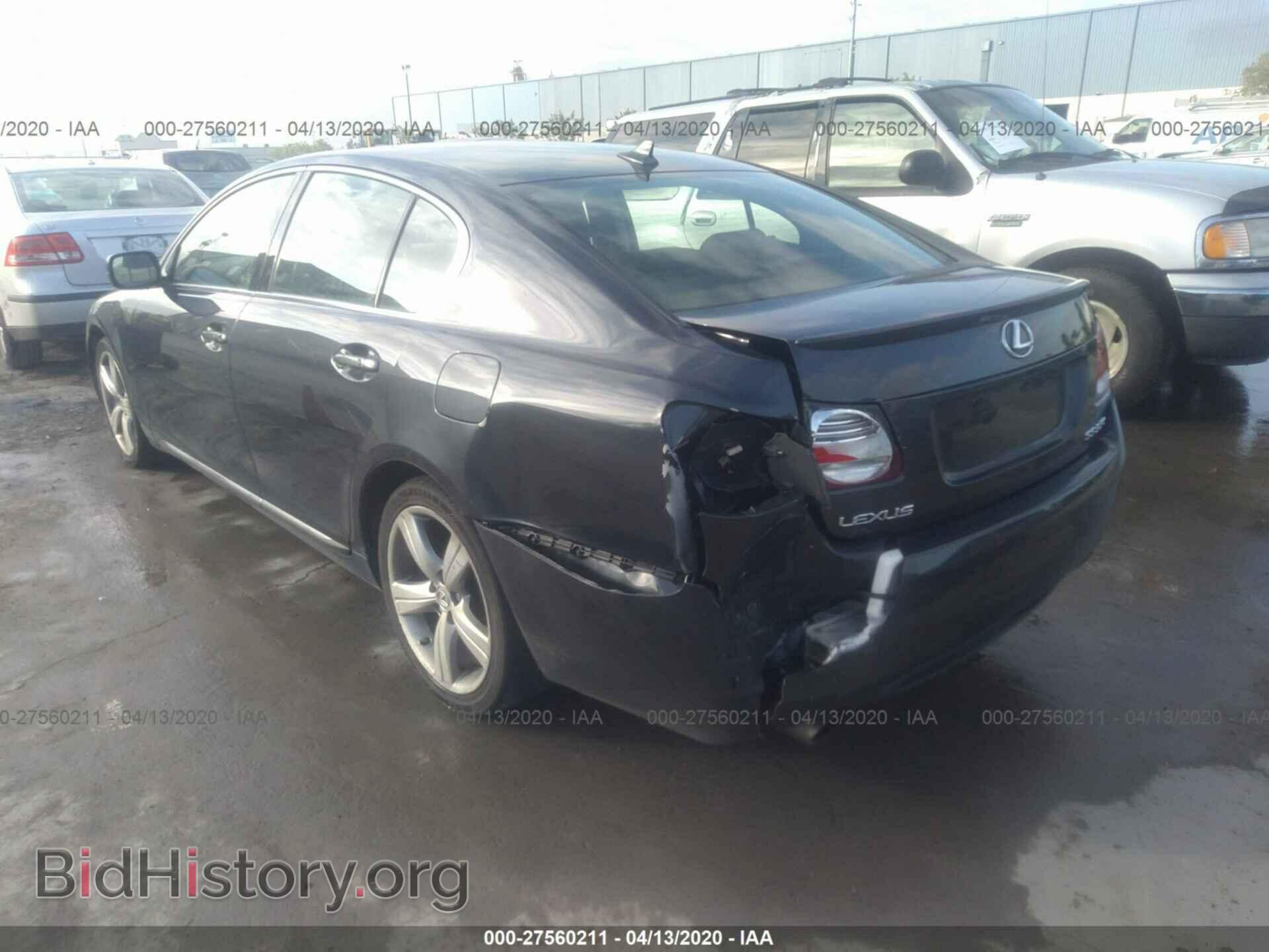 2007 LEXUS GS - VIN: JTHBE96S670025582 - Фото 3