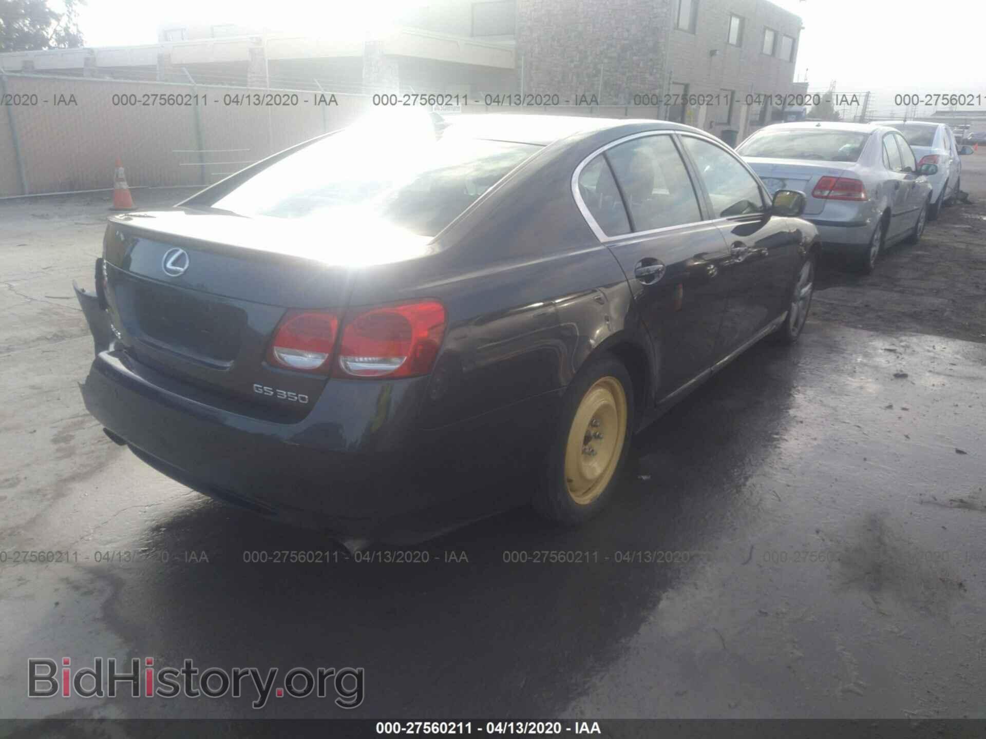 2007 LEXUS GS - VIN: JTHBE96S670025582 - Фото 4
