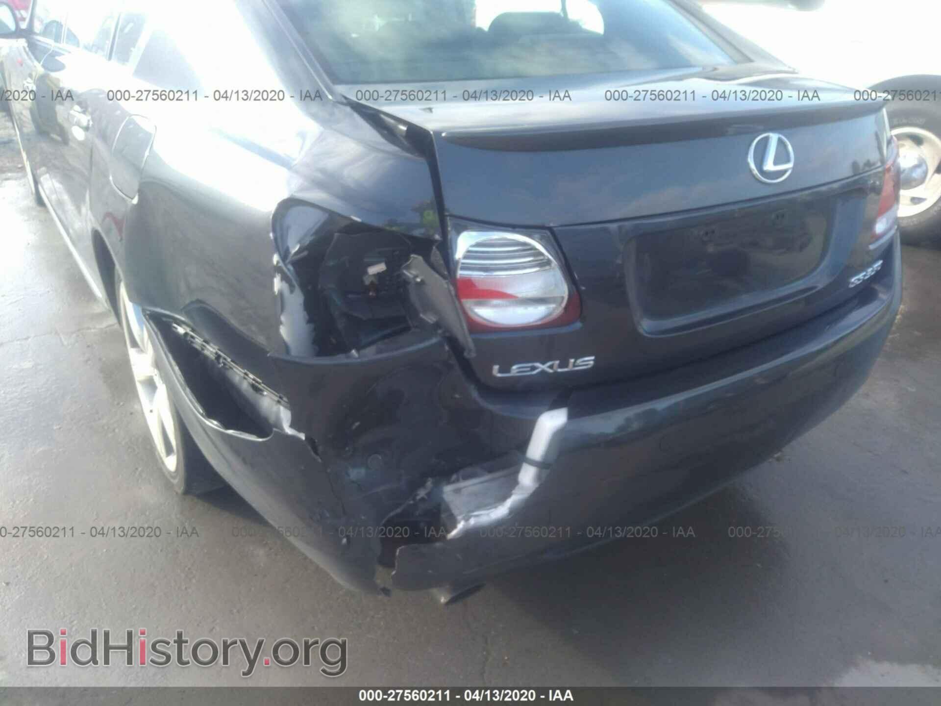 2007 LEXUS GS - VIN: JTHBE96S670025582 - Фото 6