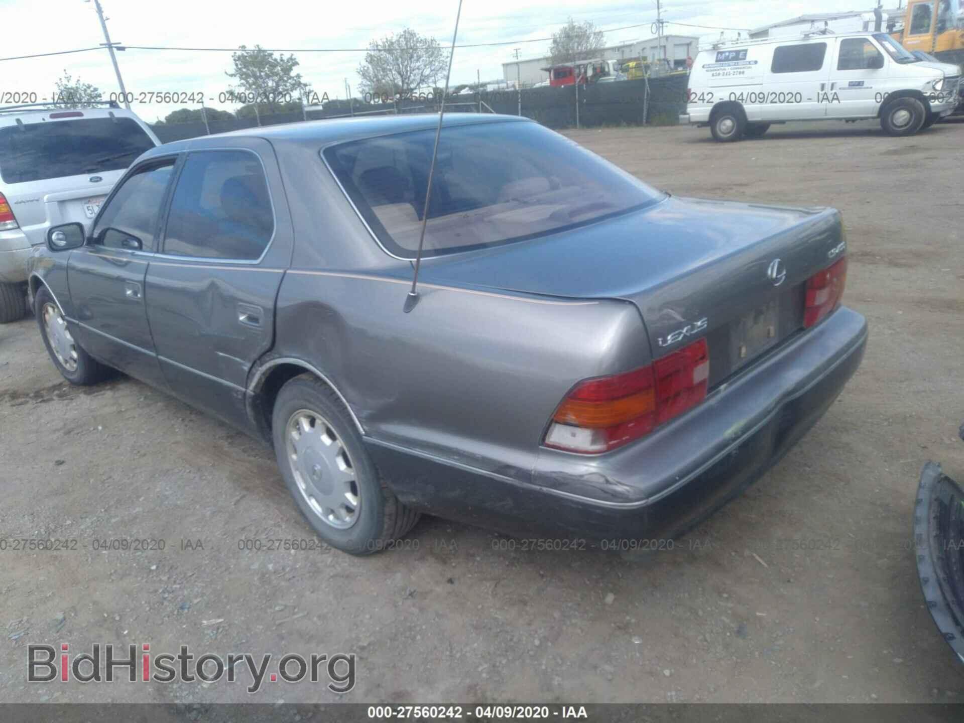 1997 LEXUS LS - VIN: JT8BH28F0V0074594 - Фото 3