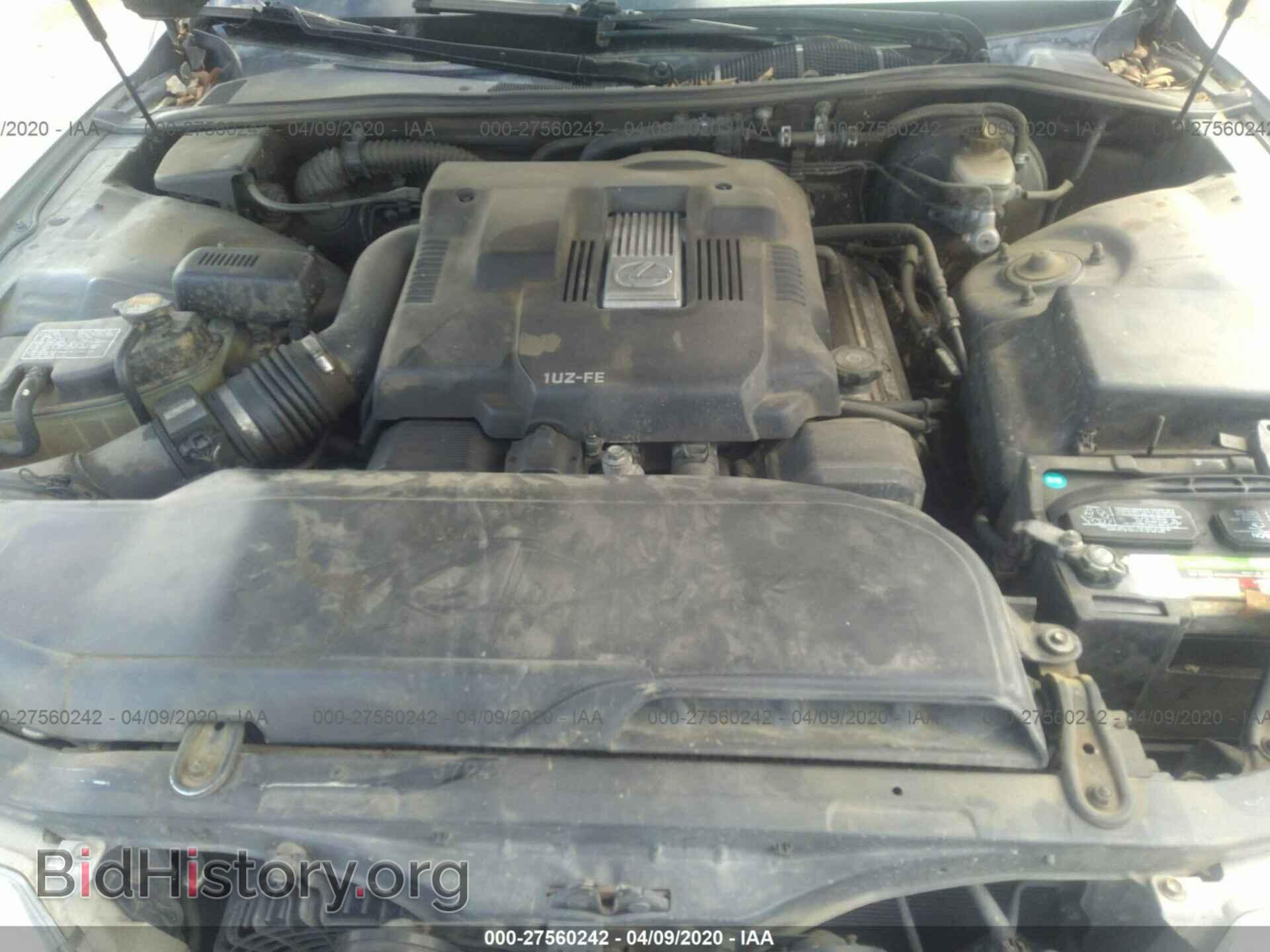 1997 LEXUS LS - VIN: JT8BH28F0V0074594 - Фото 10