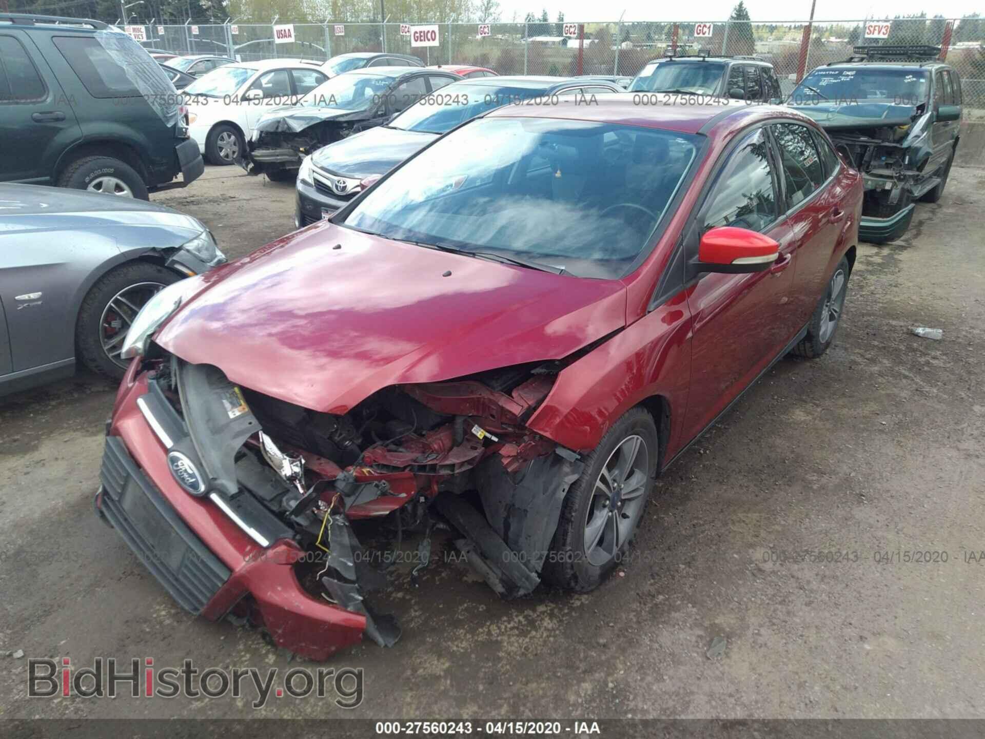 2014 FORD FOCUS - VIN: 1FADP3F20EL211394 - Фото 2