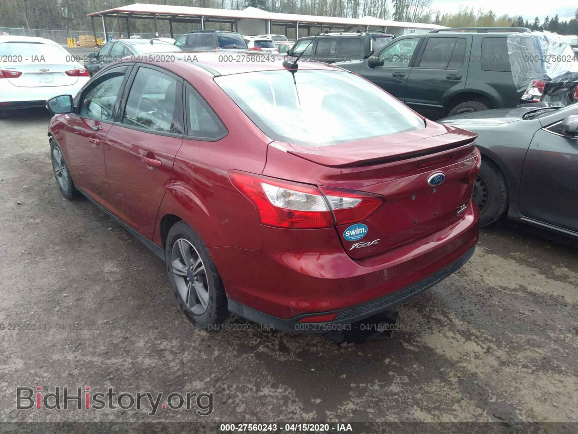 2014 FORD FOCUS - VIN: 1FADP3F20EL211394 - Фото 3