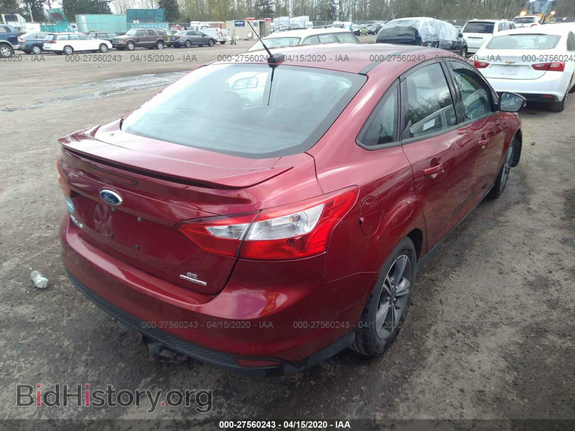 2014 FORD FOCUS - VIN: 1FADP3F20EL211394 - Фото 4