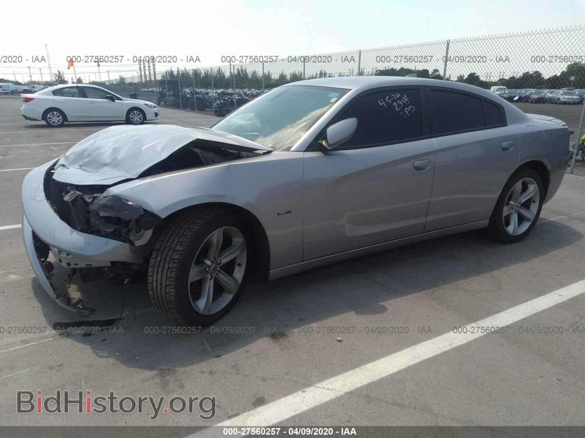 2018 DODGE CHARGER - VIN: 2C3CDXCT2JH122344 - Фото 2
