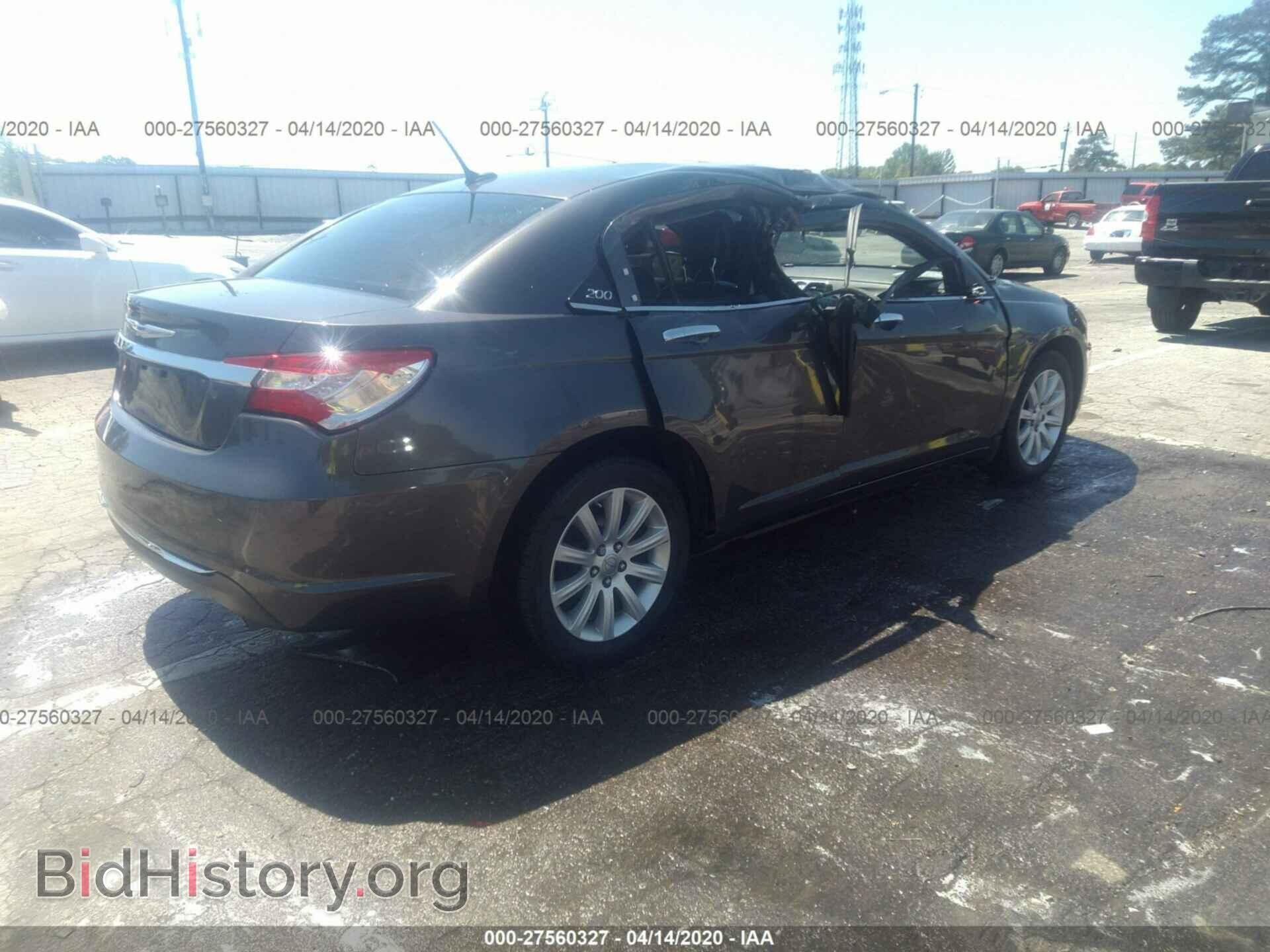 2014 CHRYSLER 200 - VIN: 1C3CCBCG1EN183366 - Фото 4