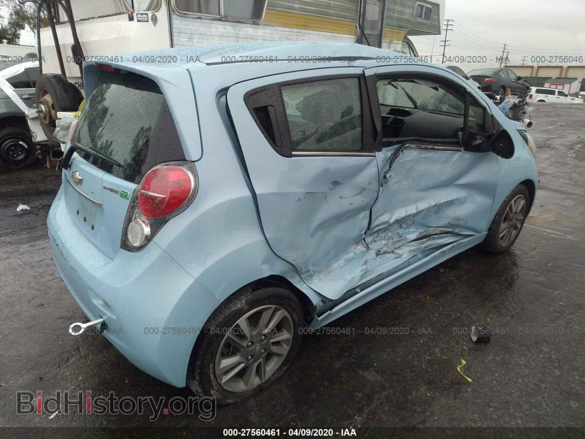 2015 CHEVROLET SPARK EV - VIN: KL8CK6S03FC707407 - Фото 4