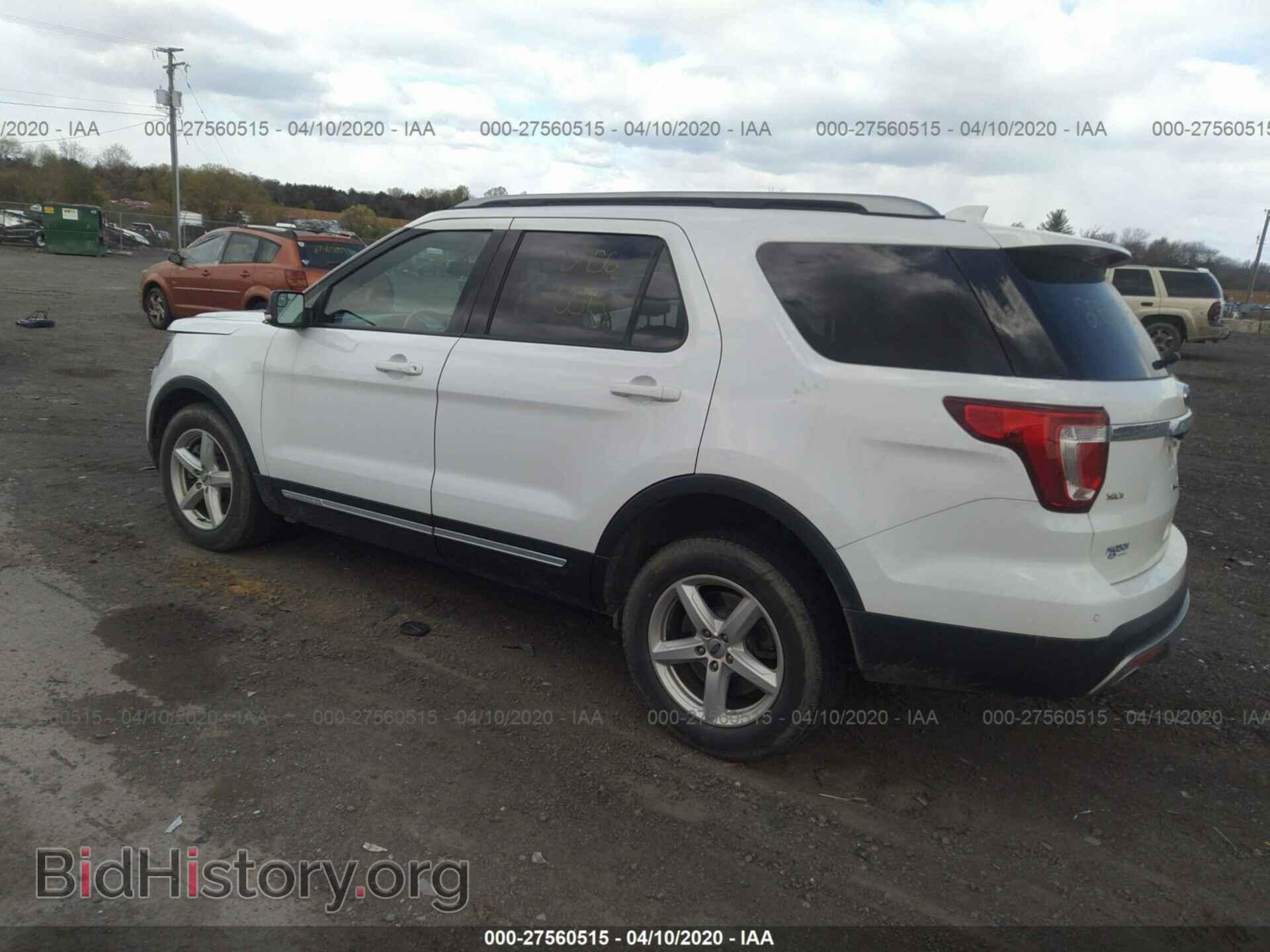 2017 FORD EXPLORER - VIN: 1FM5K8D85HGD77615 - Фото 3