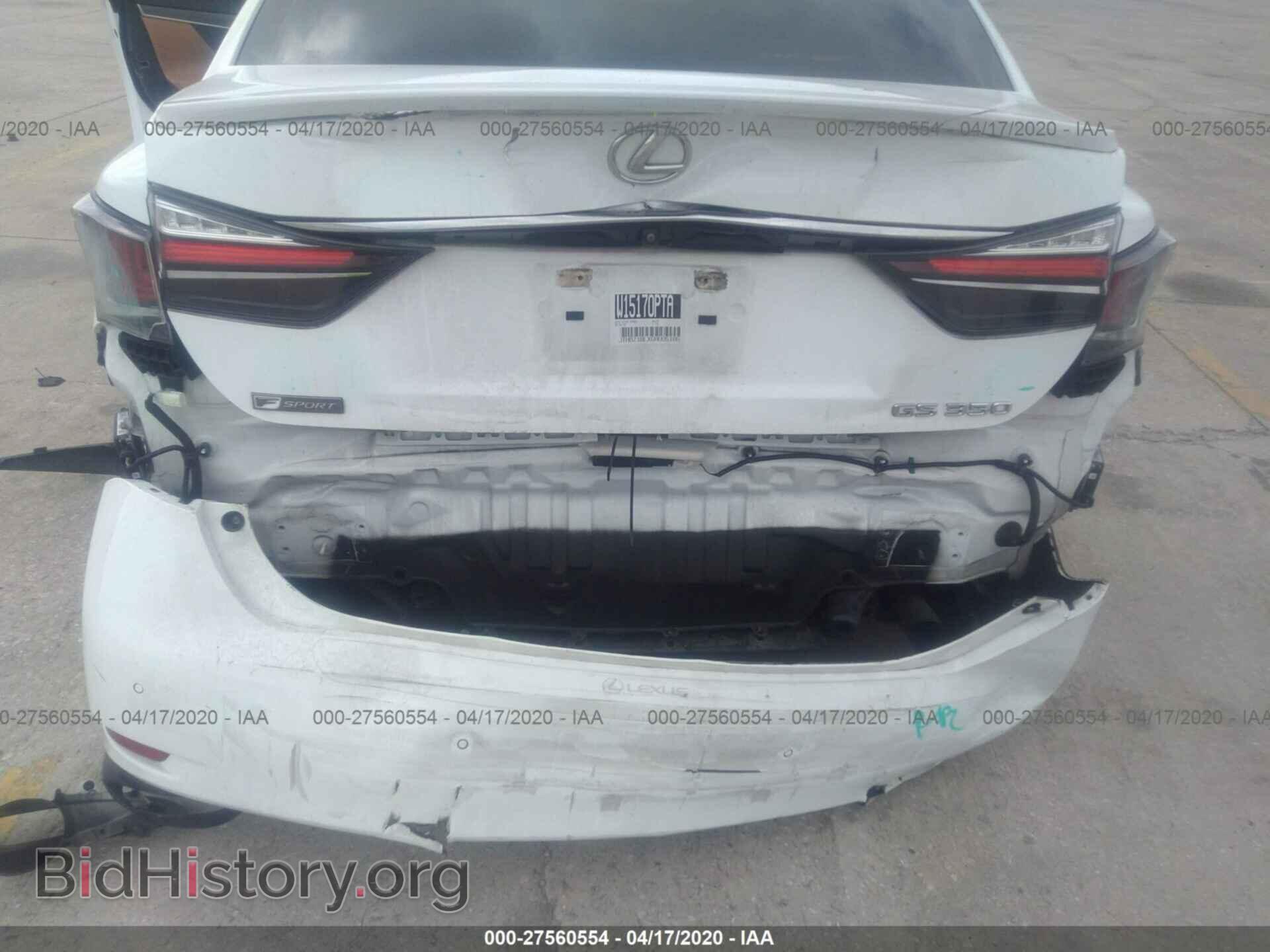 2016 LEXUS GS - VIN: JTHBZ1BLXGA005186 - Фото 6