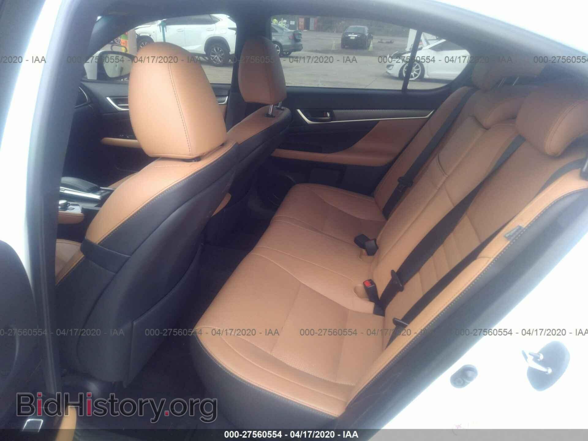 2016 LEXUS GS - VIN: JTHBZ1BLXGA005186 - Фото 8