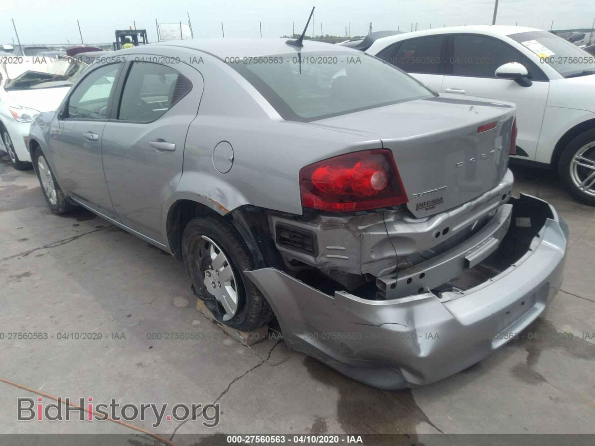 2014 DODGE AVENGER - VIN: 1C3CDZAB4EN166431 - Photo 3