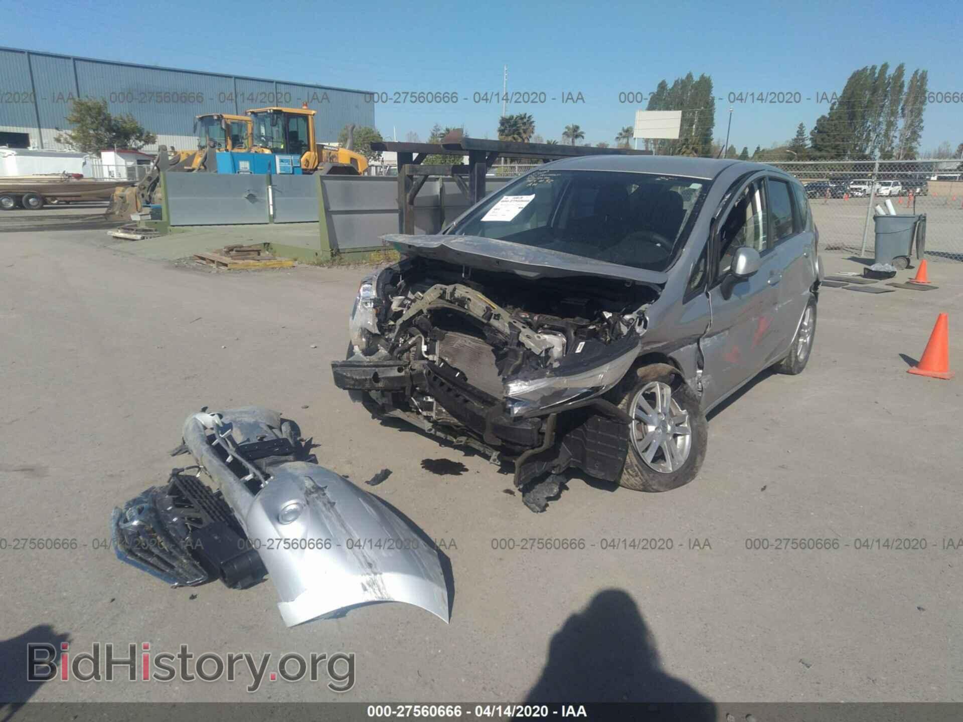 2014 NISSAN VERSA NOTE - VIN: 3N1CE2CP9EL385834 - Фото 2
