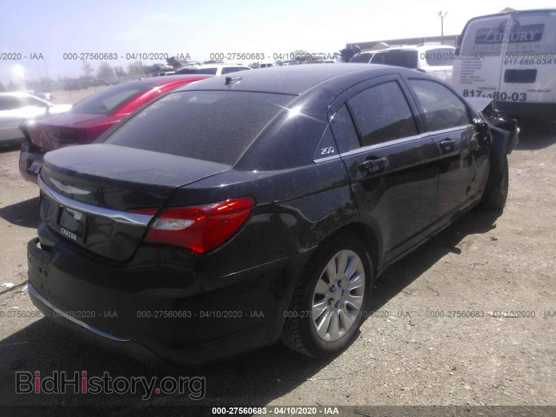 2014 CHRYSLER 200 - VIN: 1C3CCBAB7EN197294 - Фото 4