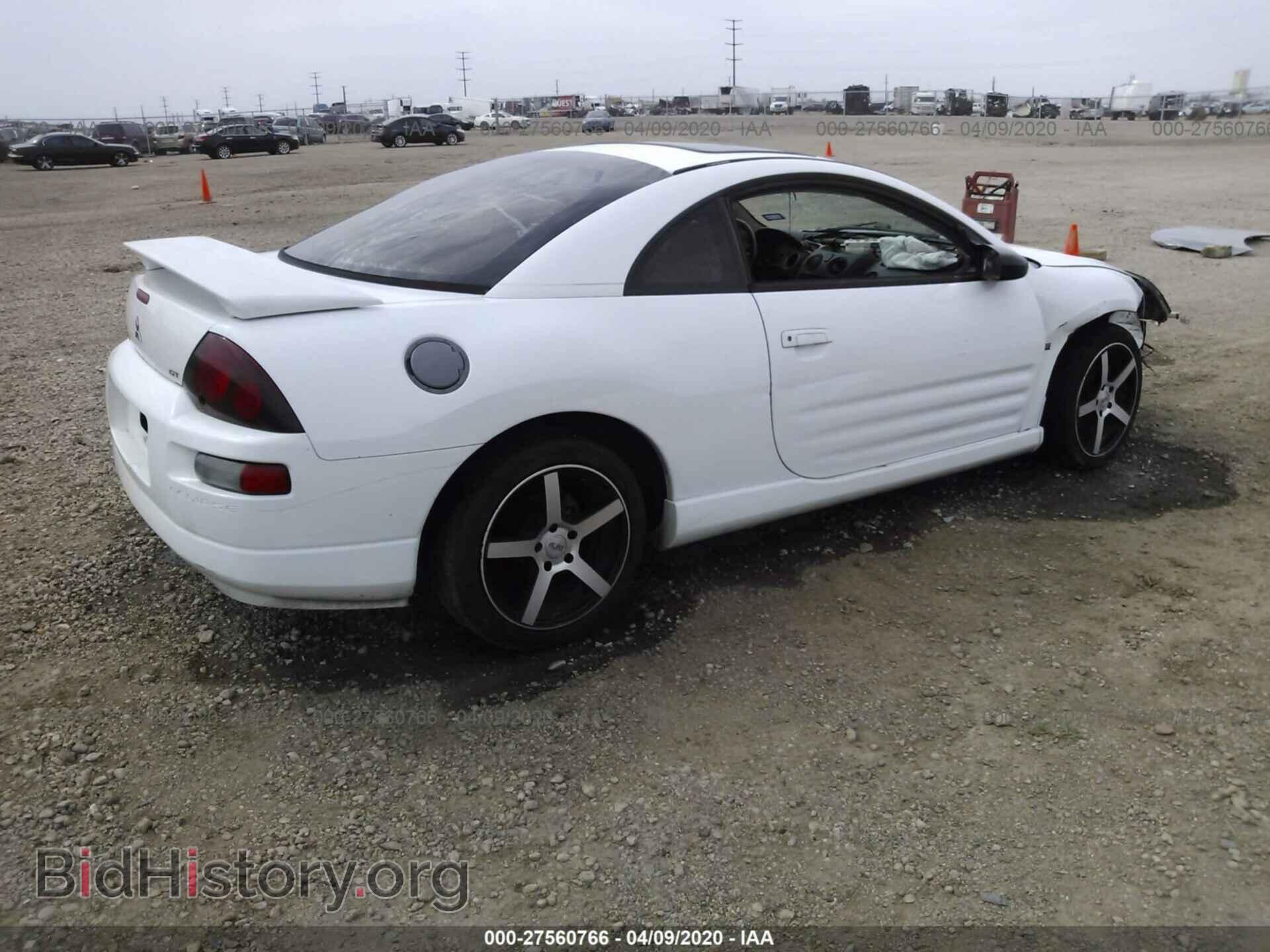2000 MITSUBISHI ECLIPSE - VIN: 4A3AC84L9YE051166 - Photo 4