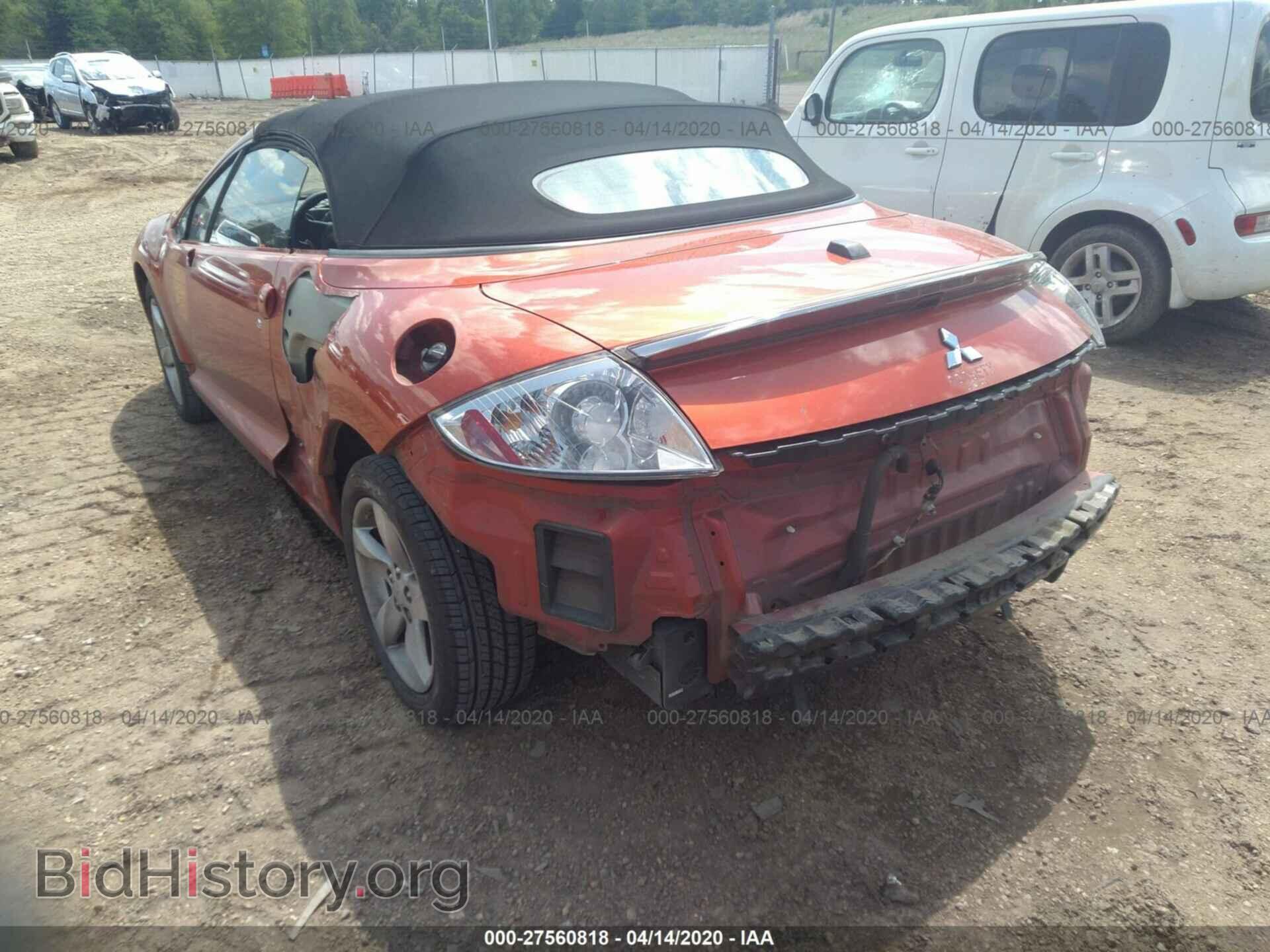 2008 MITSUBISHI ECLIPSE - VIN: 4A3AL25F58E030305 - Фото 3