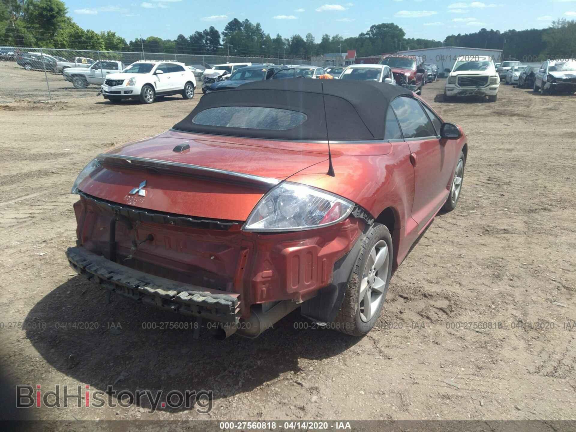 2008 MITSUBISHI ECLIPSE - VIN: 4A3AL25F58E030305 - Фото 4