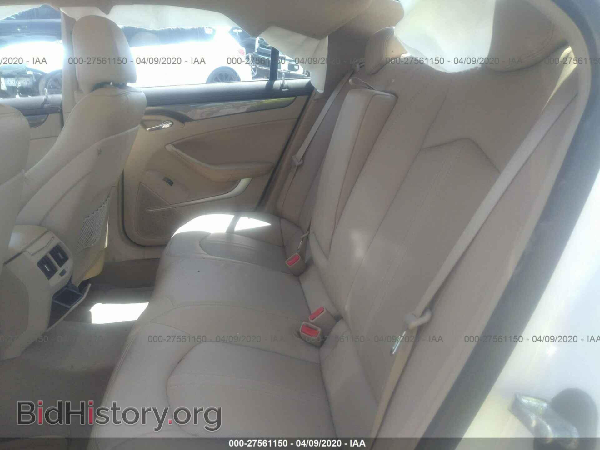 2013 CADILLAC CTS - VIN: 1G6DE5E54D0108702 - Фото 8