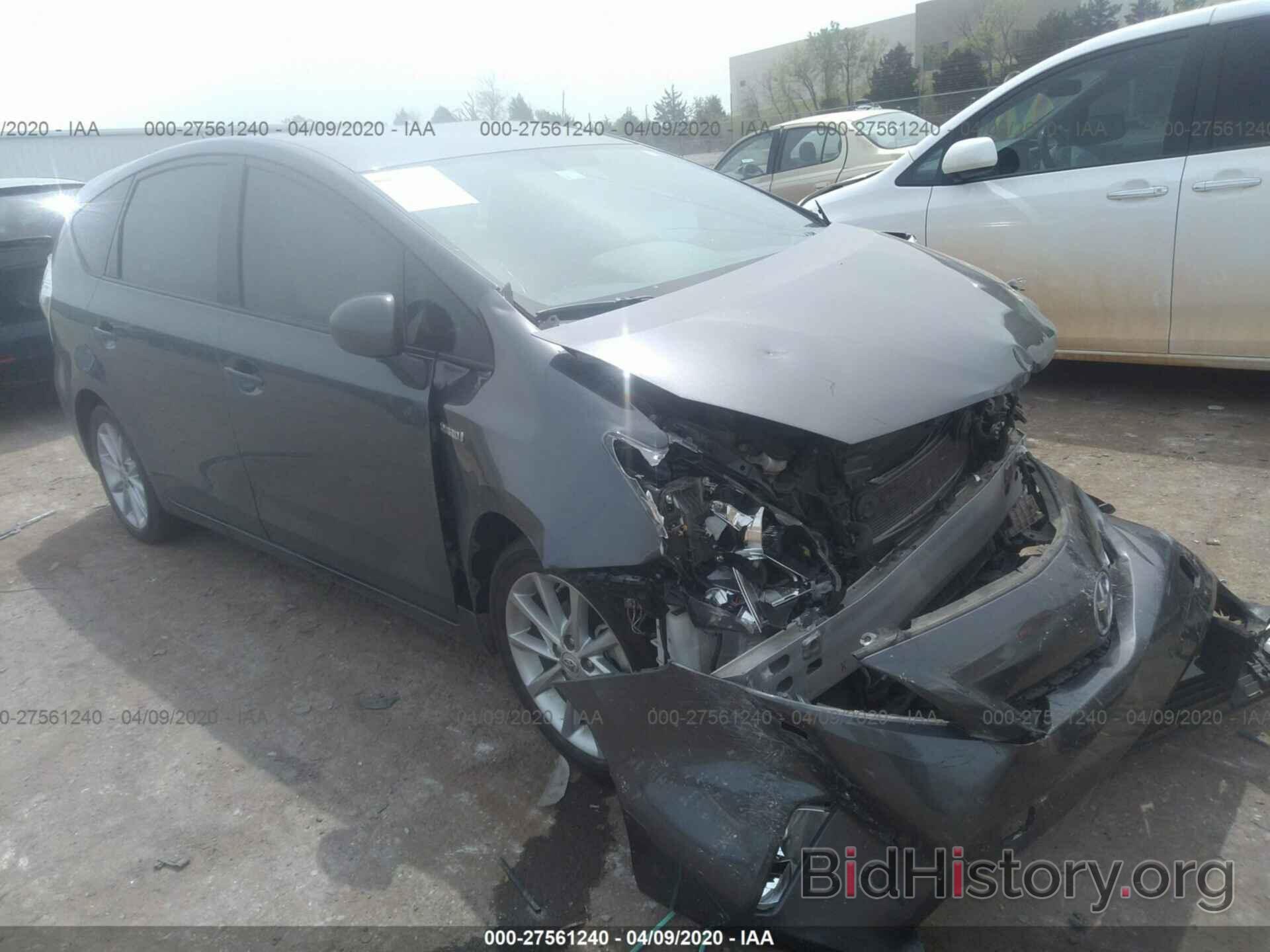 Photo JTDZN3EUXC3053829 - TOYOTA PRIUS V 2012