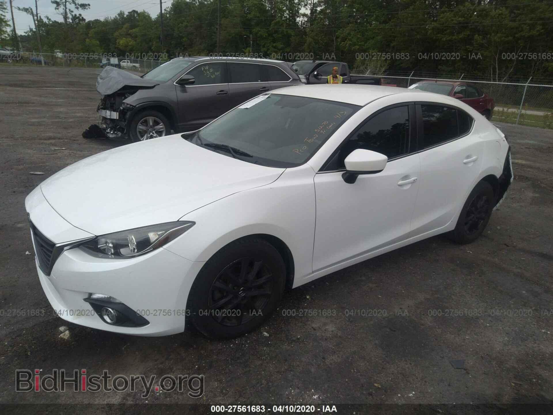 2014 MAZDA 3 - VIN: JM1BM1V74E1128686 - Фото 2