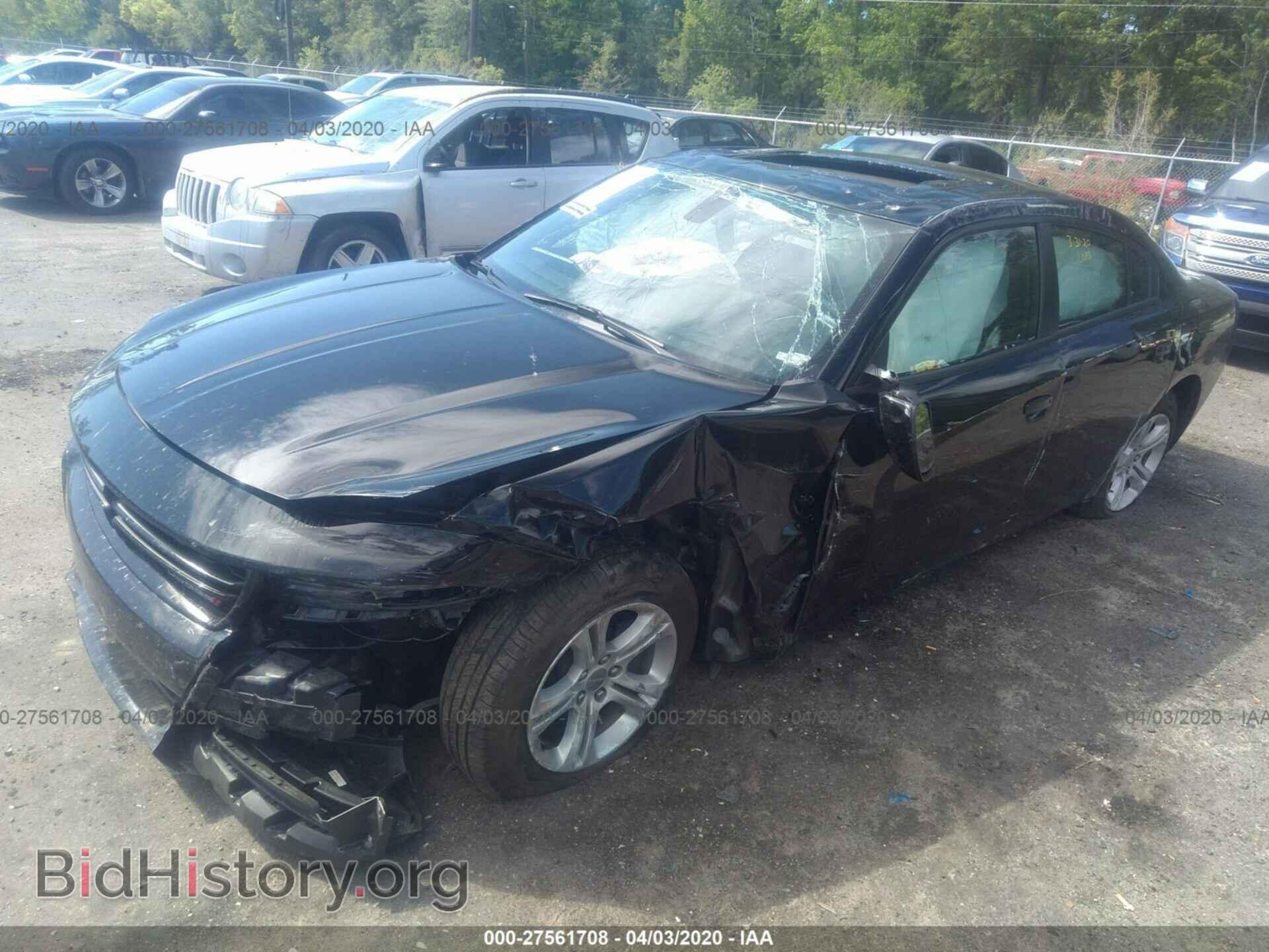 2019 DODGE CHARGER - VIN: 2C3CDXBG4KH724586 - Фото 2
