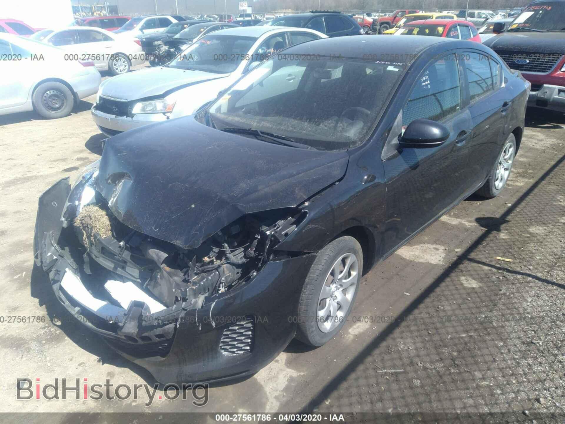 2012 MAZDA 3 - VIN: JM1BL1UG2C1519708 - Фото 2