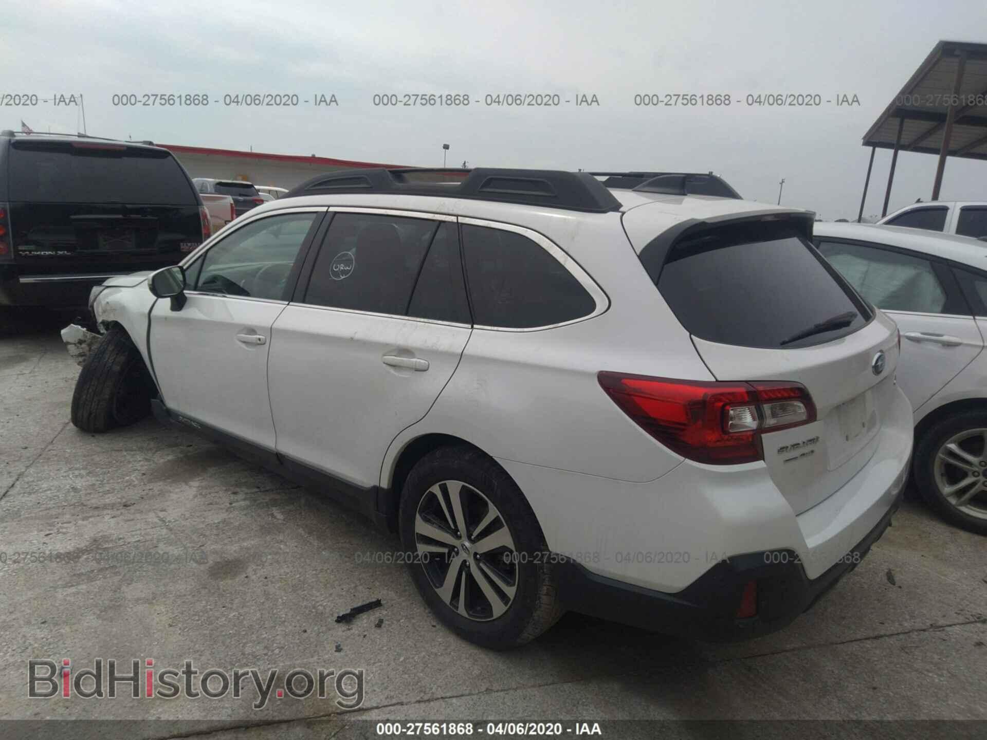 2019 SUBARU OUTBACK - VIN: 4S4BSANC0K3305443 - Фото 3